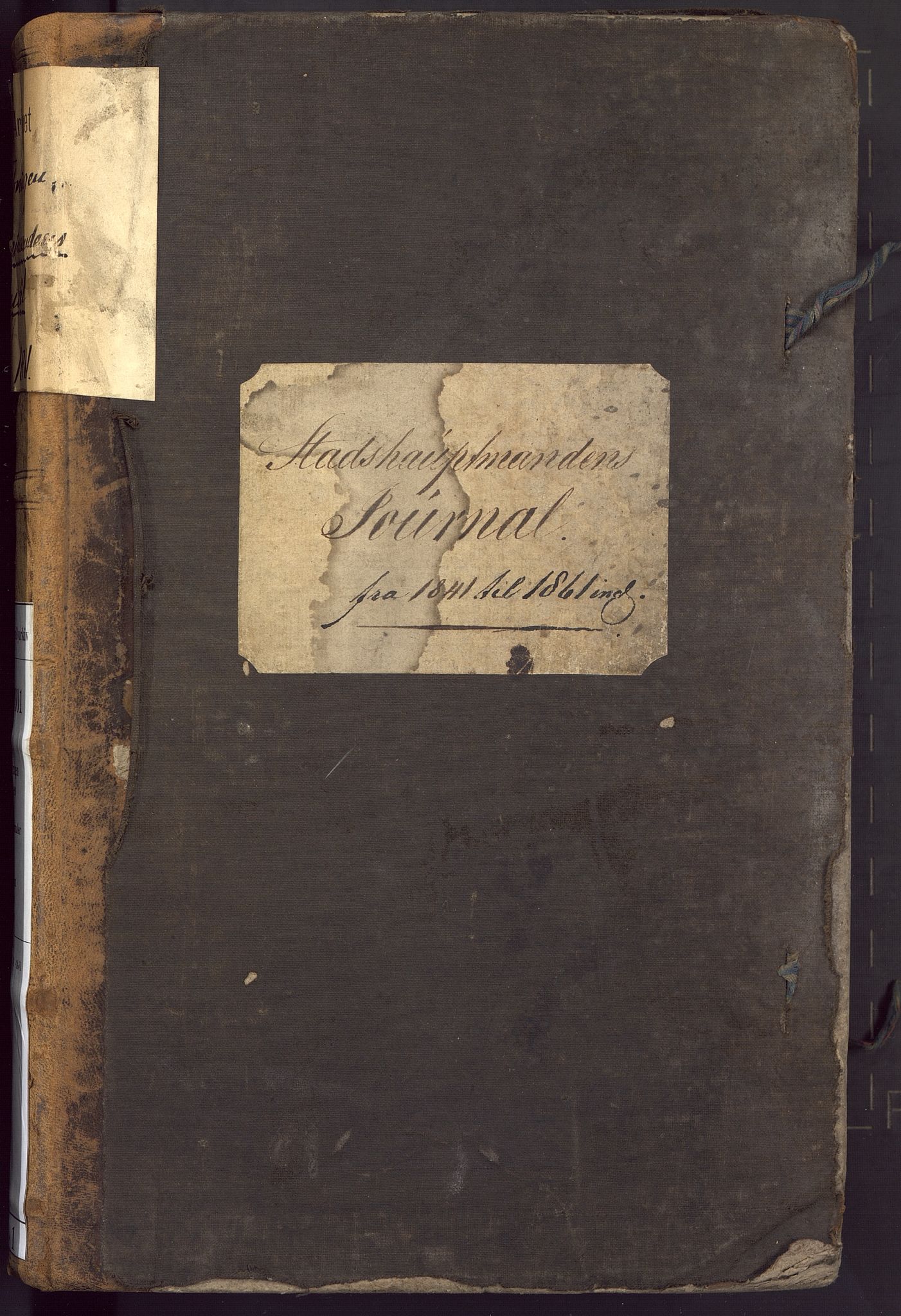 Borgervæpningen i Bergen, BBA/A-1301/C/Ca/L0001: Journal, 1841-1861