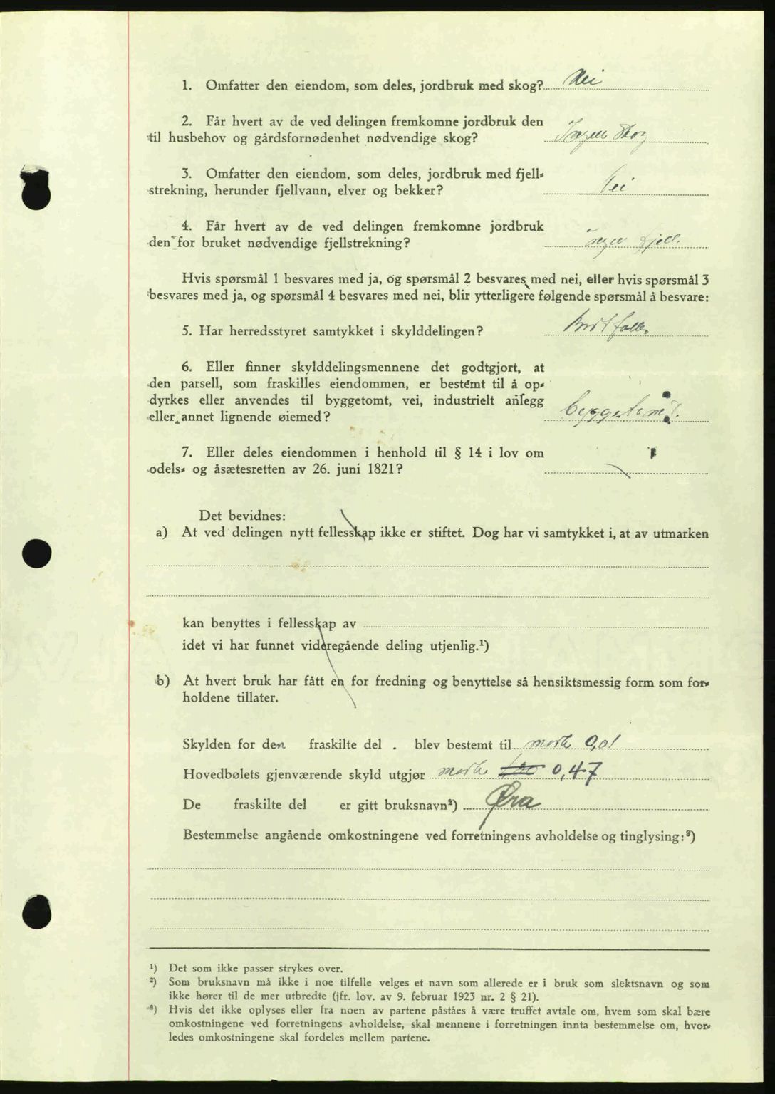 Hitra sorenskriveri, AV/SAT-A-0018/2/2C/2Ca: Pantebok nr. A2, 1943-1945, Dagboknr: 310/1945