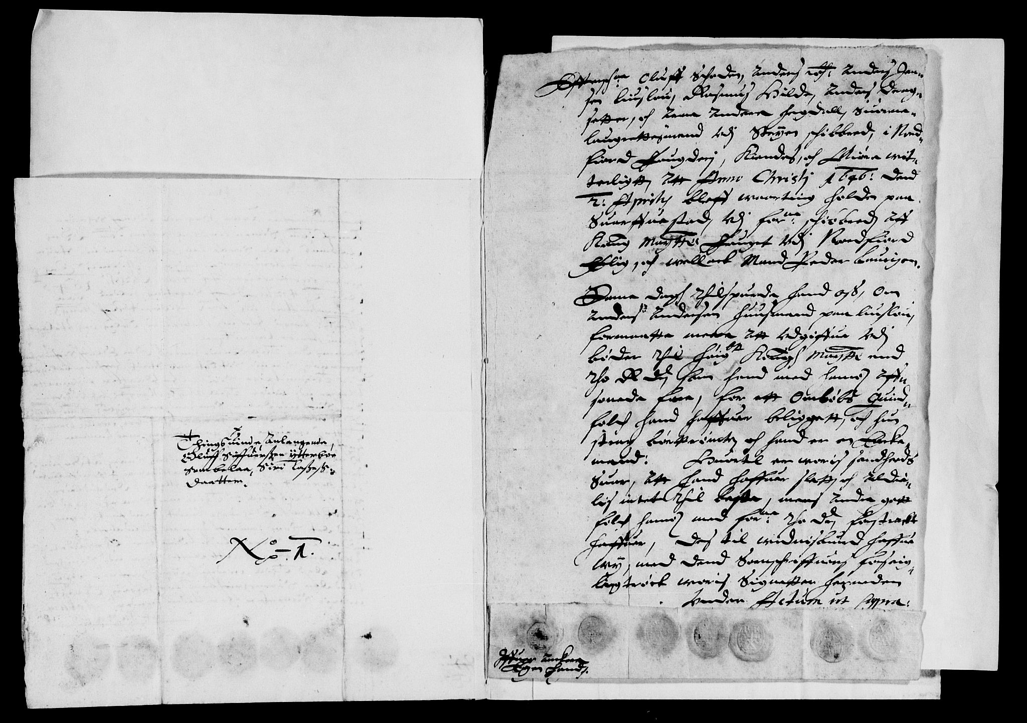 Rentekammeret inntil 1814, Reviderte regnskaper, Lensregnskaper, AV/RA-EA-5023/R/Rb/Rbt/L0101: Bergenhus len, 1645-1646