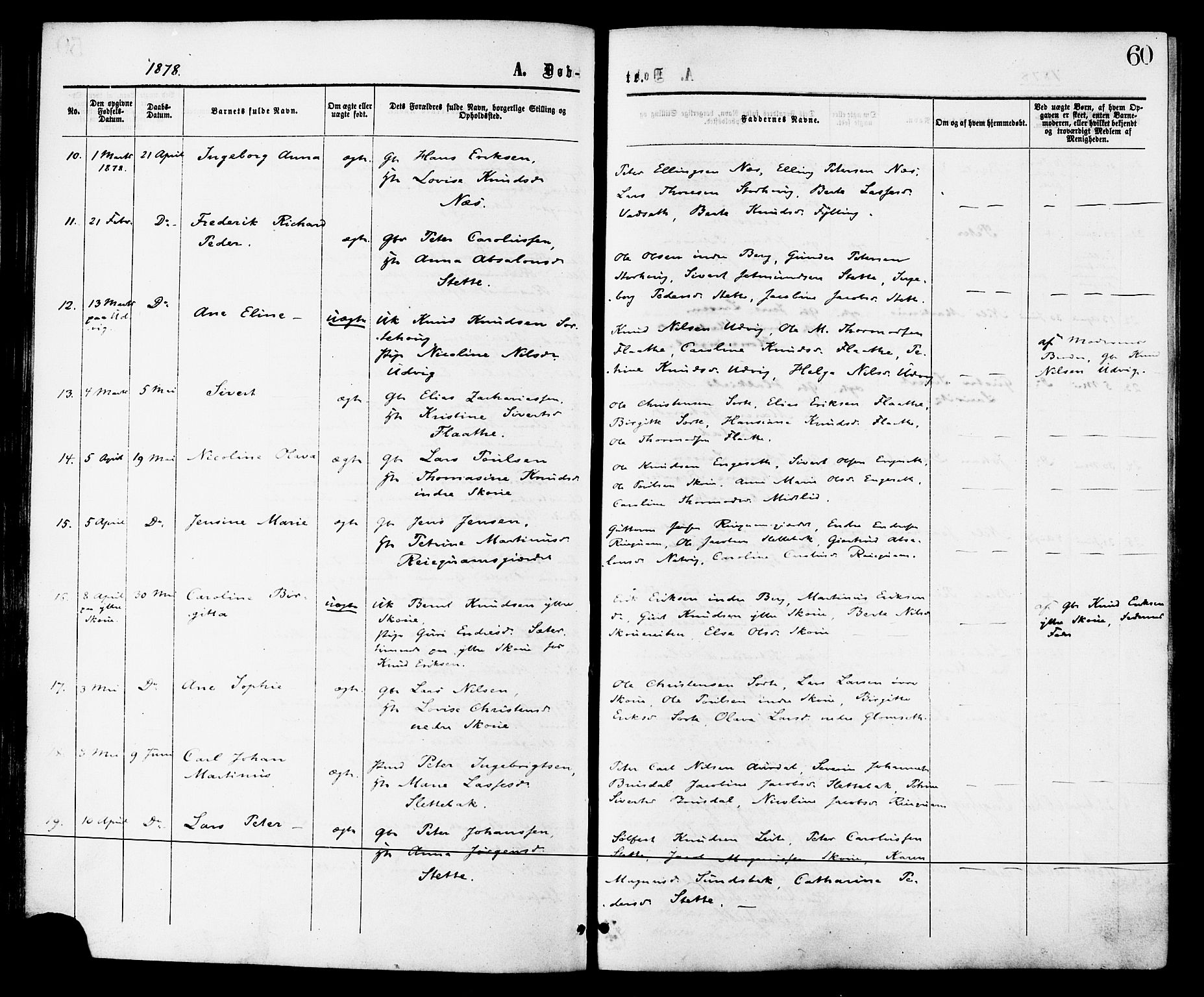 Ministerialprotokoller, klokkerbøker og fødselsregistre - Møre og Romsdal, AV/SAT-A-1454/524/L0355: Ministerialbok nr. 524A07, 1864-1879, s. 60