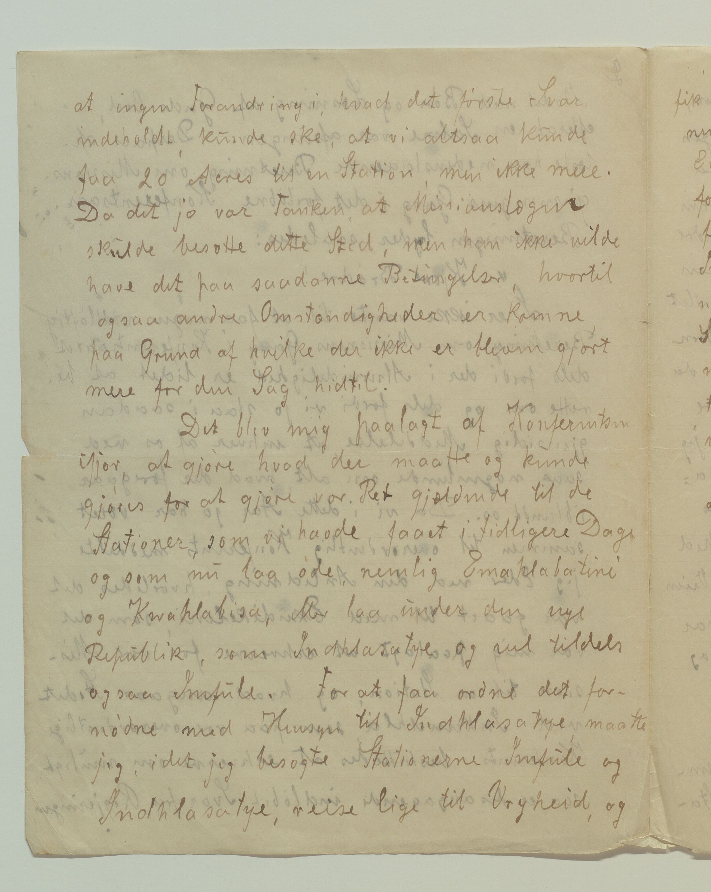 Det Norske Misjonsselskap - hovedadministrasjonen, VID/MA-A-1045/D/Da/Daa/L0037/0005: Konferansereferat og årsberetninger / Konferansereferat fra Sør-Afrika., 1887