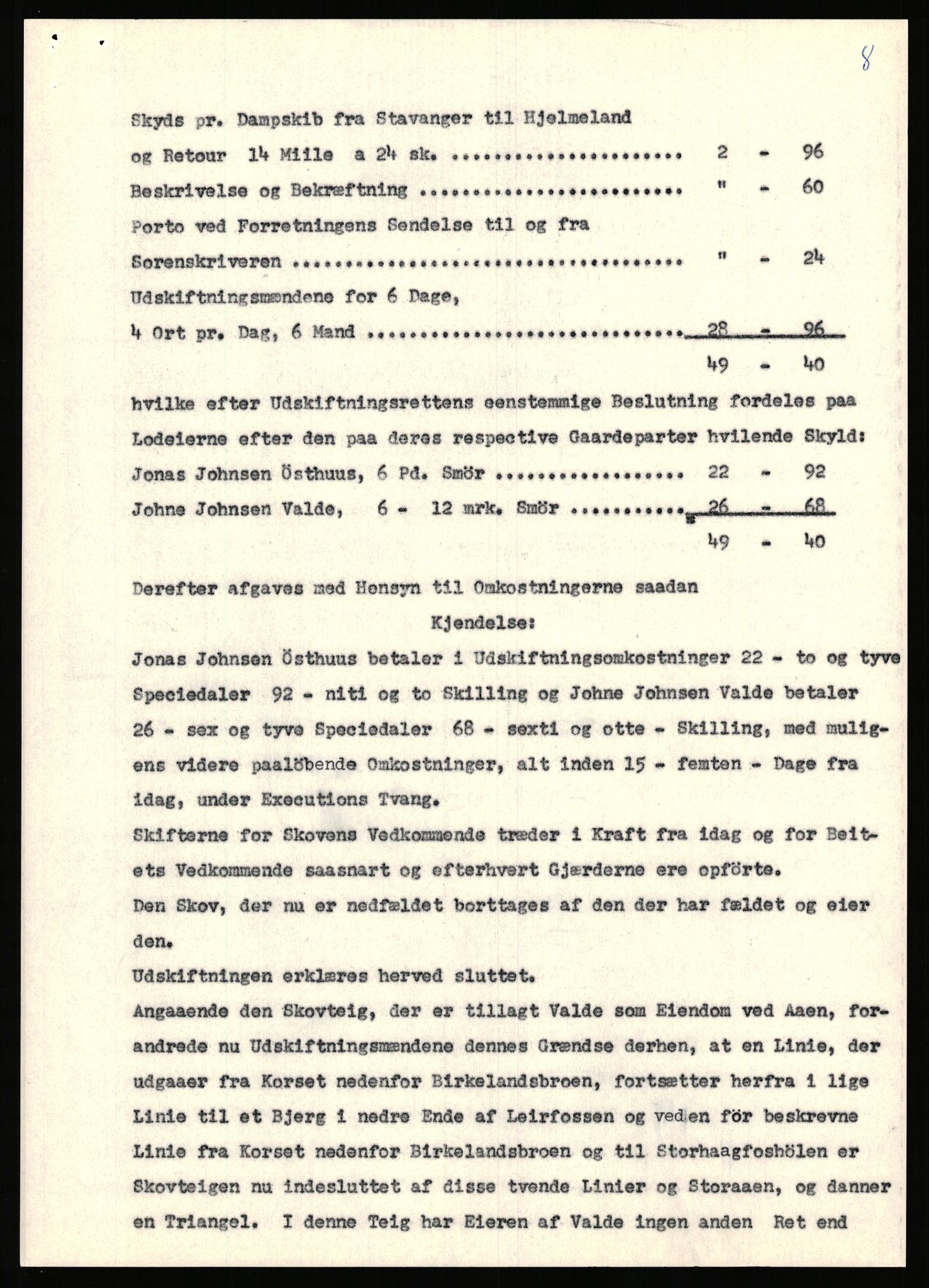 Statsarkivet i Stavanger, SAST/A-101971/03/Y/Yj/L0091: Avskrifter sortert etter gårdsnavn: Ur - Vareberg, 1750-1930, s. 594