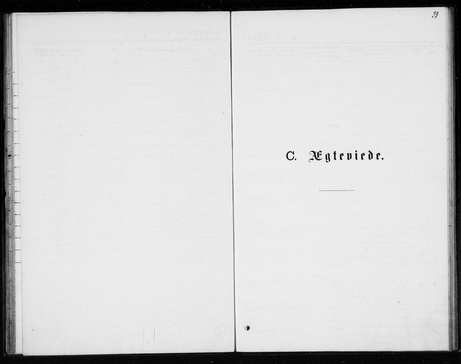 Kongsberg kirkebøker, SAKO/A-22/G/Ga/L0004: Klokkerbok nr. 4, 1876-1877, s. 33