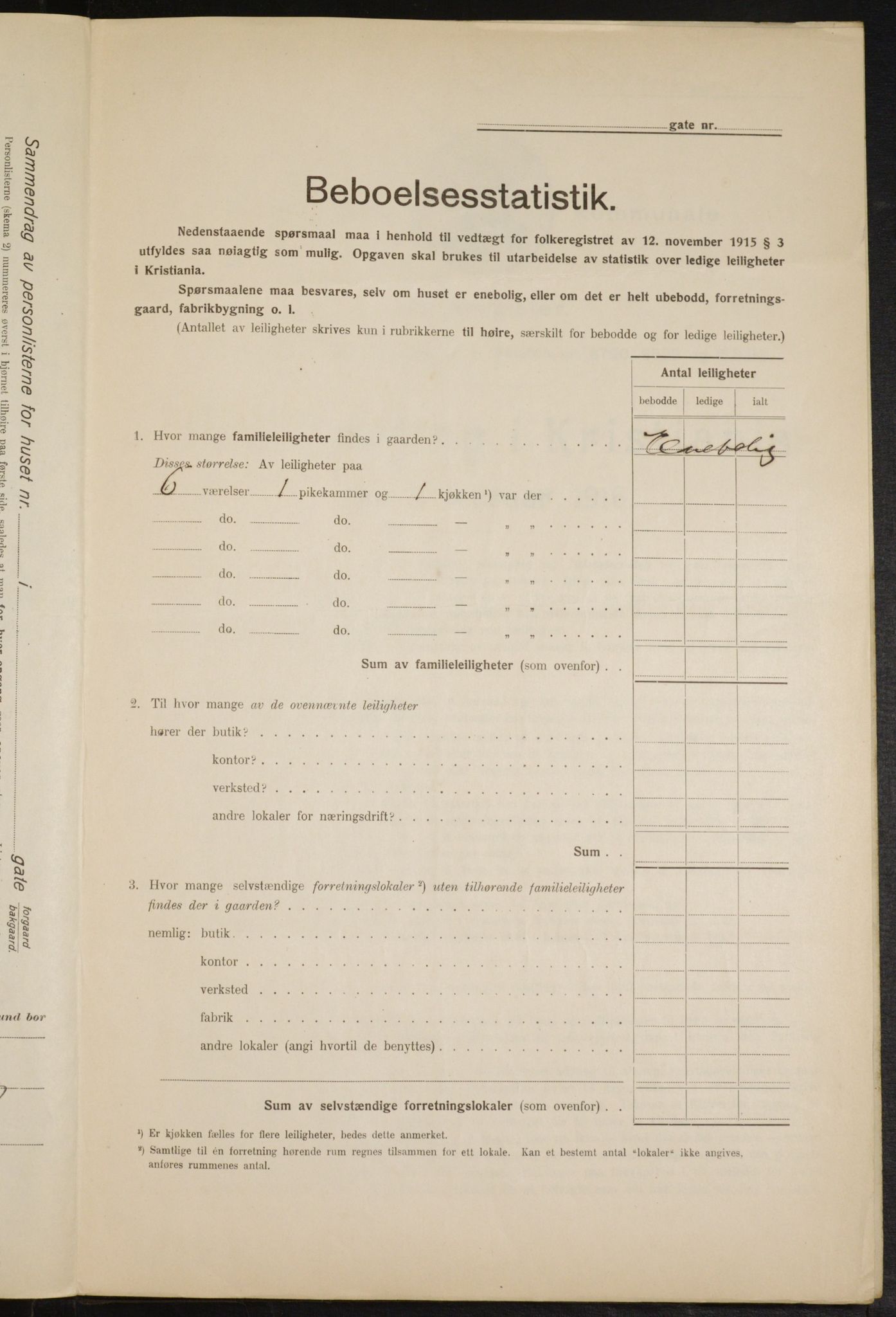 OBA, Kommunal folketelling 1.2.1916 for Kristiania, 1916, s. 34720