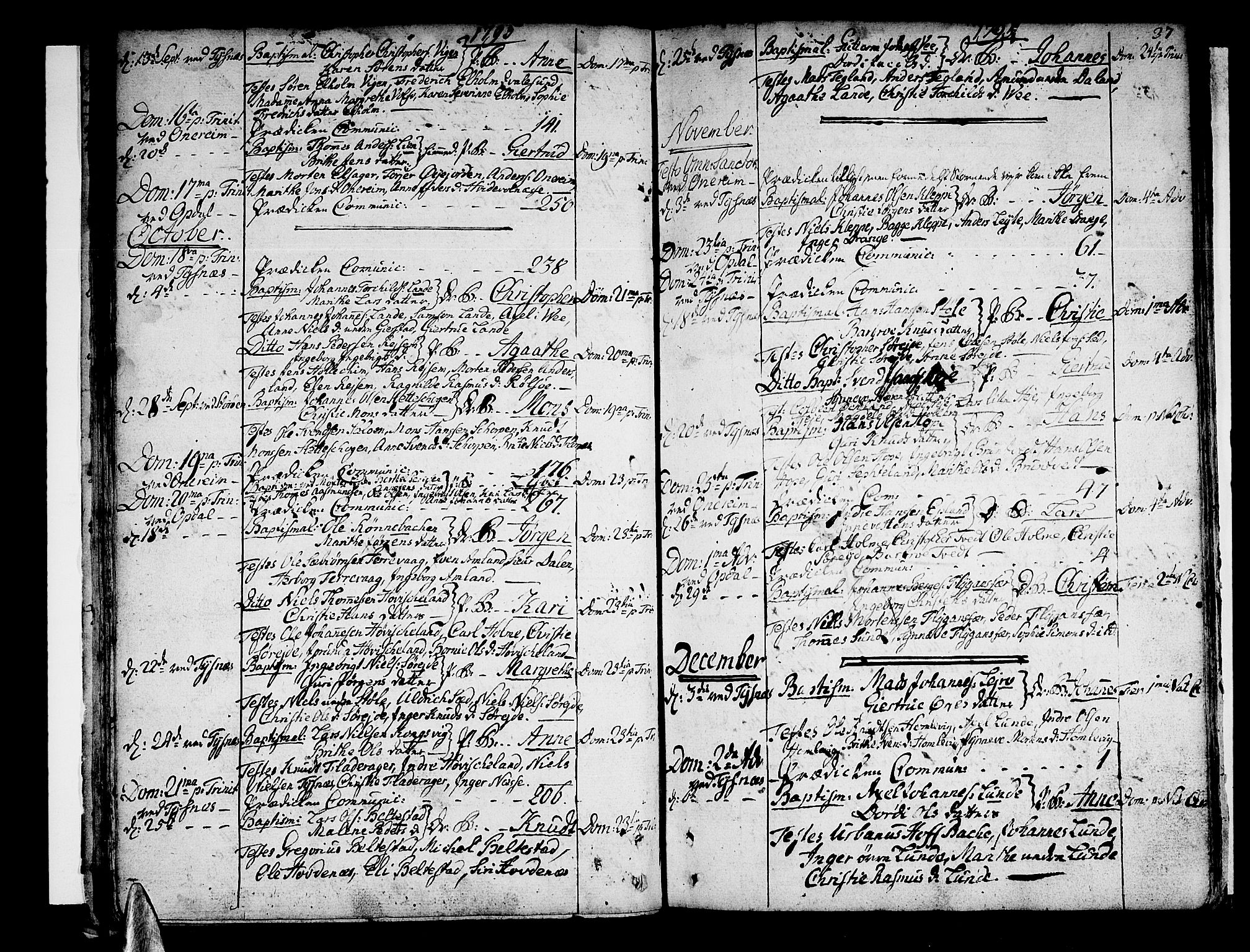 Tysnes sokneprestembete, AV/SAB-A-78601/H/Haa: Ministerialbok nr. A 2 /1, 1732-1804, s. 37
