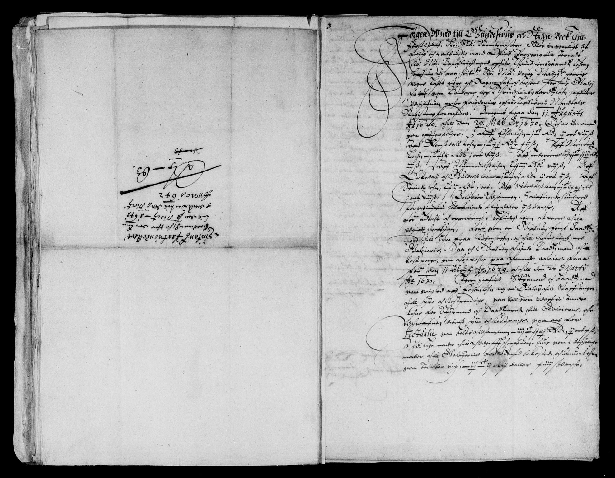 Rentekammeret inntil 1814, Reviderte regnskaper, Lensregnskaper, AV/RA-EA-5023/R/Rb/Rbw/L0073: Trondheim len, 1629-1643