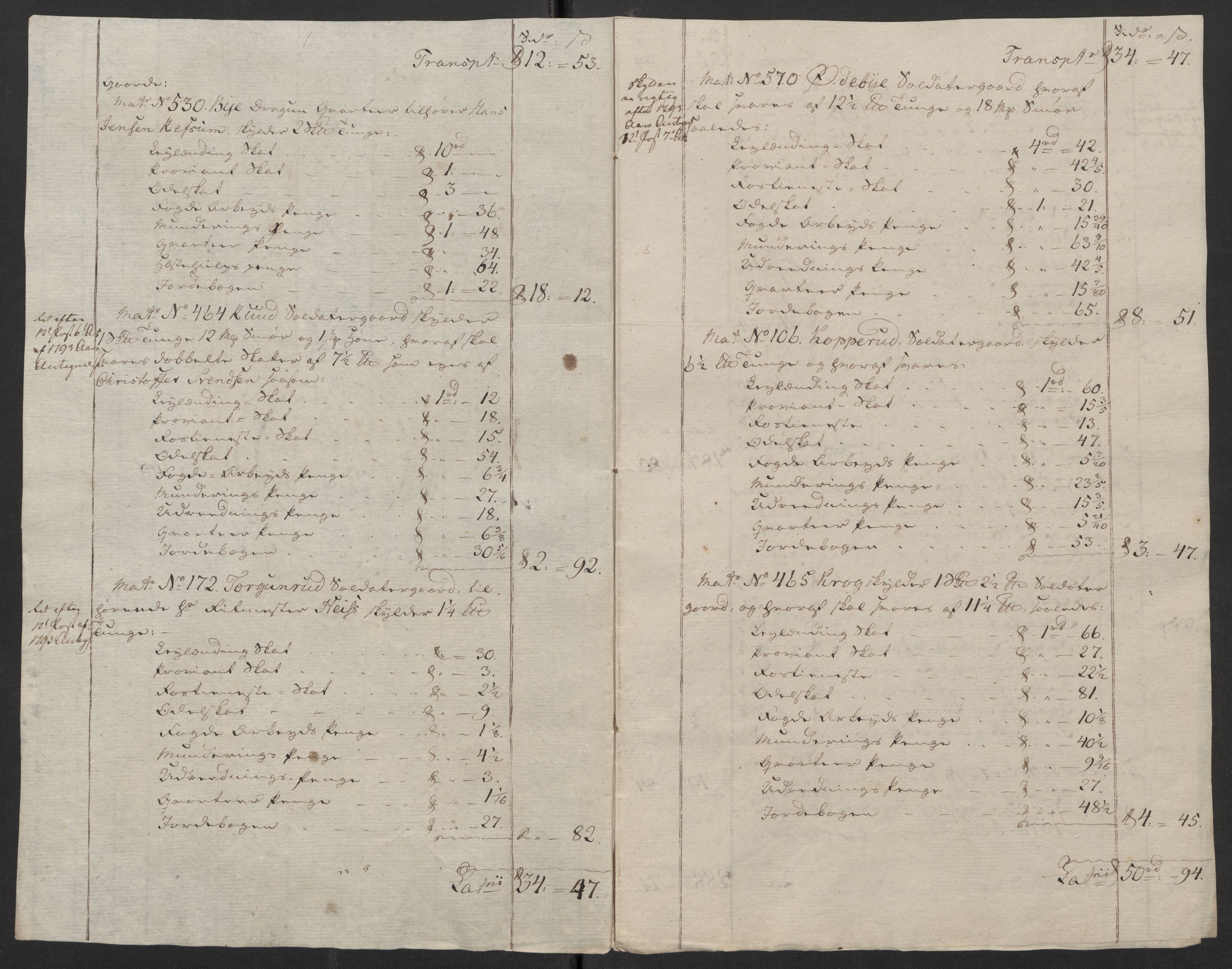 Rentekammeret inntil 1814, Reviderte regnskaper, Fogderegnskap, RA/EA-4092/R11/L0674: Fogderegnskap Nedre Romerike, 1798, s. 120