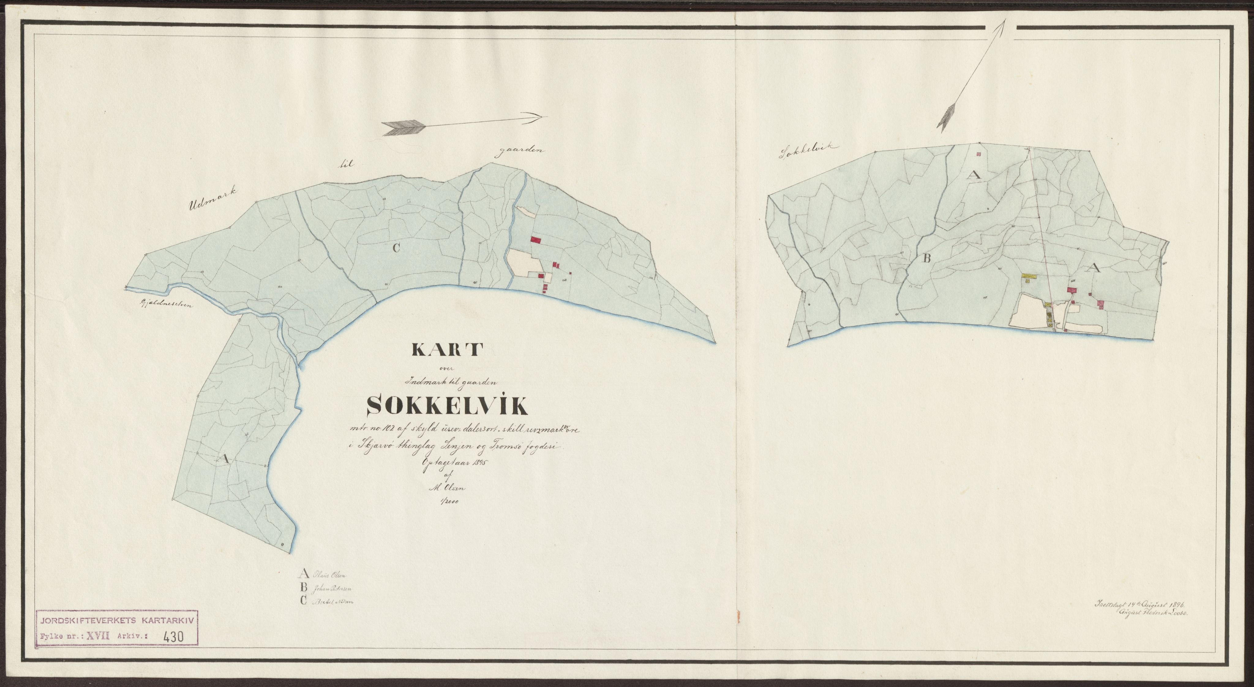 Jordskifteverkets kartarkiv, RA/S-3929/T, 1859-1988, s. 502