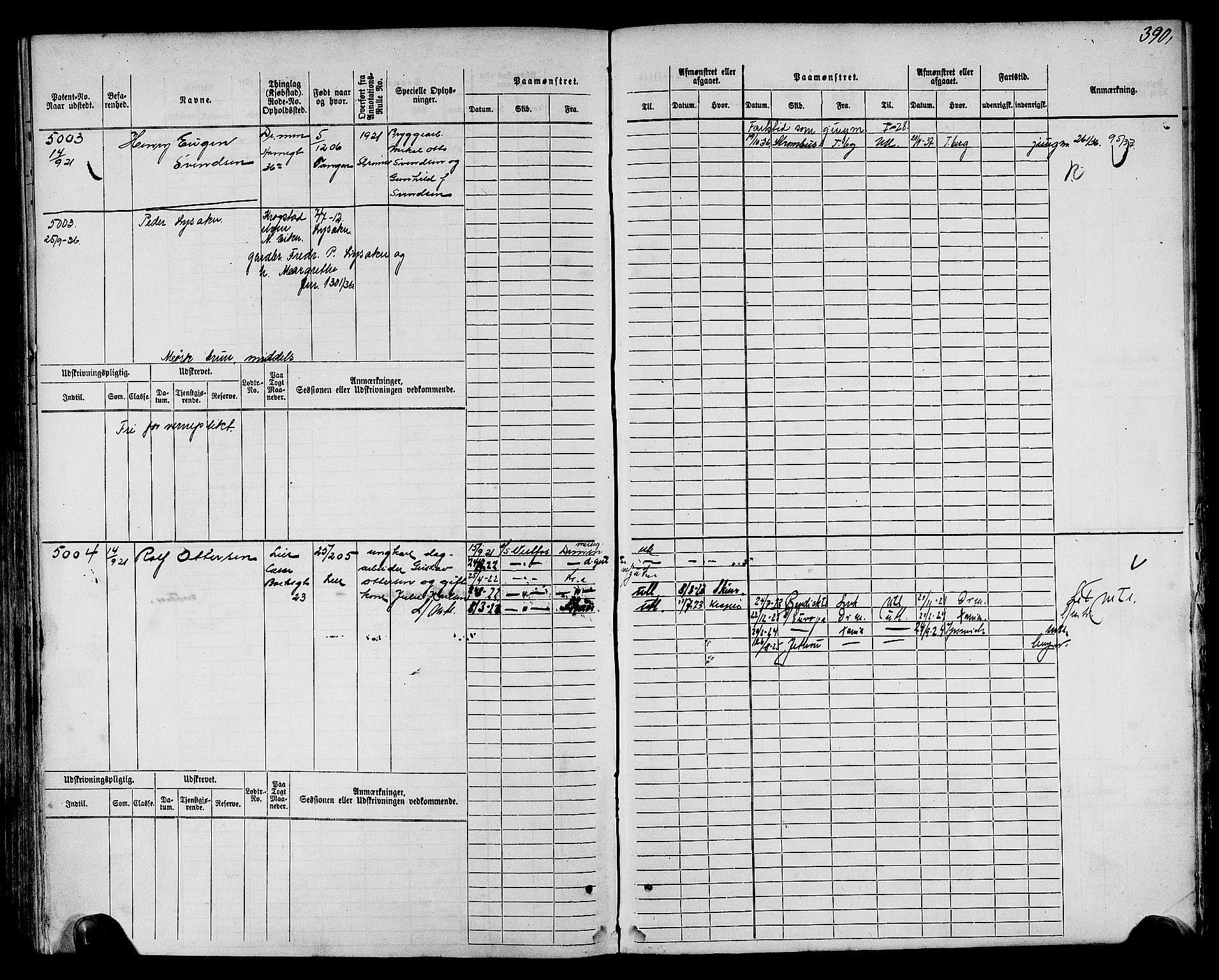 Drammen innrulleringsdistrikt, AV/SAKO-A-781/F/Fc/L0006: Hovedrulle, 1913, s. 242