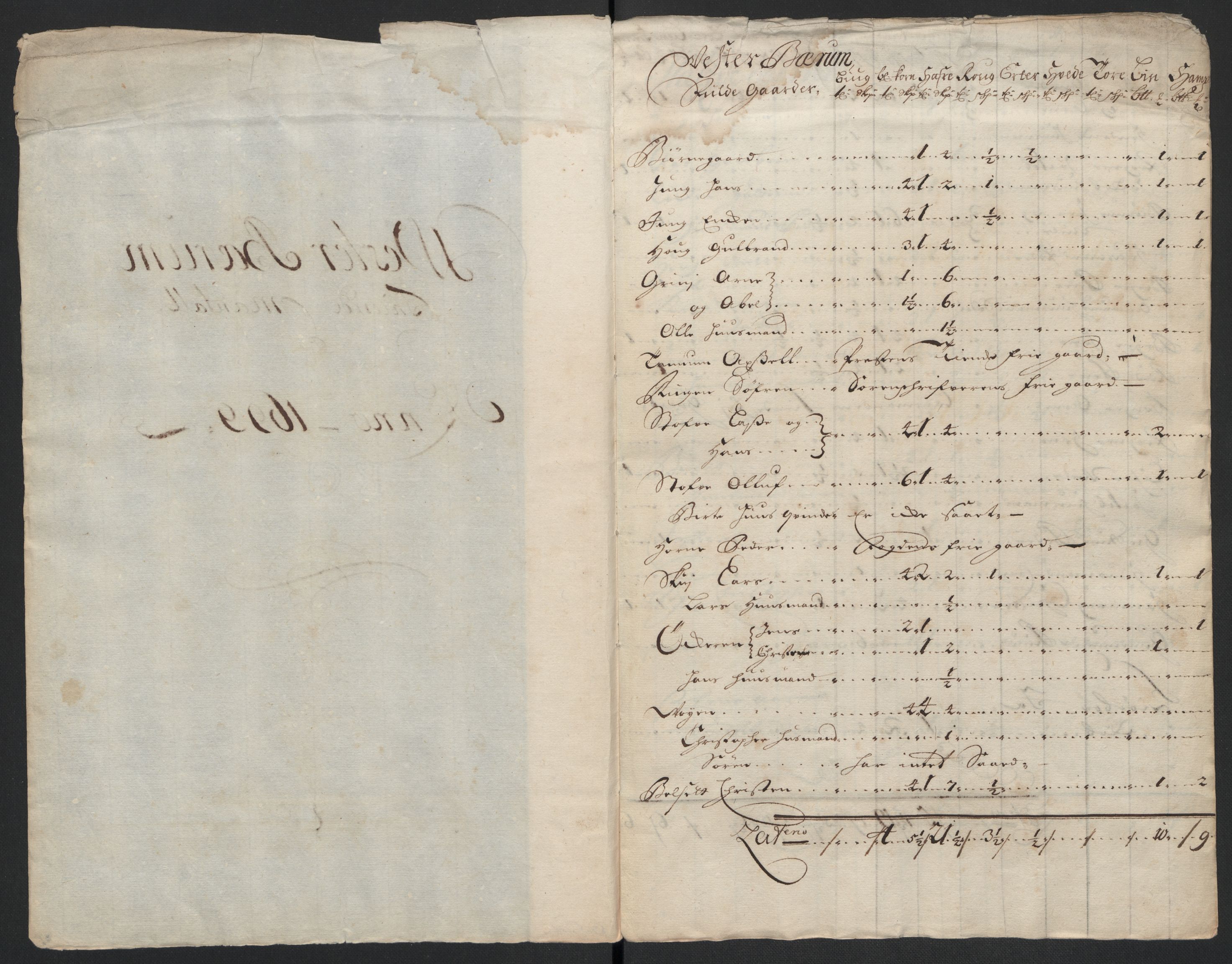 Rentekammeret inntil 1814, Reviderte regnskaper, Fogderegnskap, RA/EA-4092/R10/L0442: Fogderegnskap Aker og Follo, 1699, s. 187