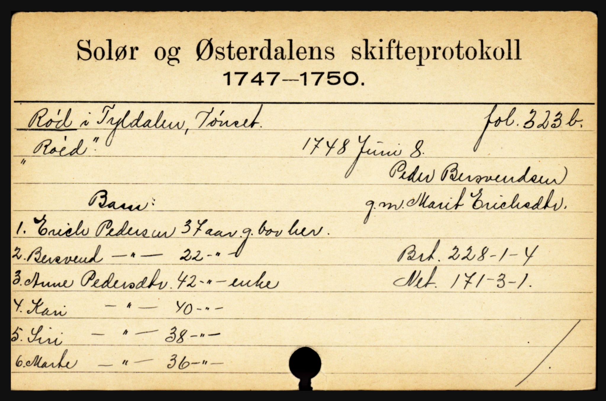 Solør og Østerdalen sorenskriveri, SAH/TING-024/J, 1716-1774, s. 4915