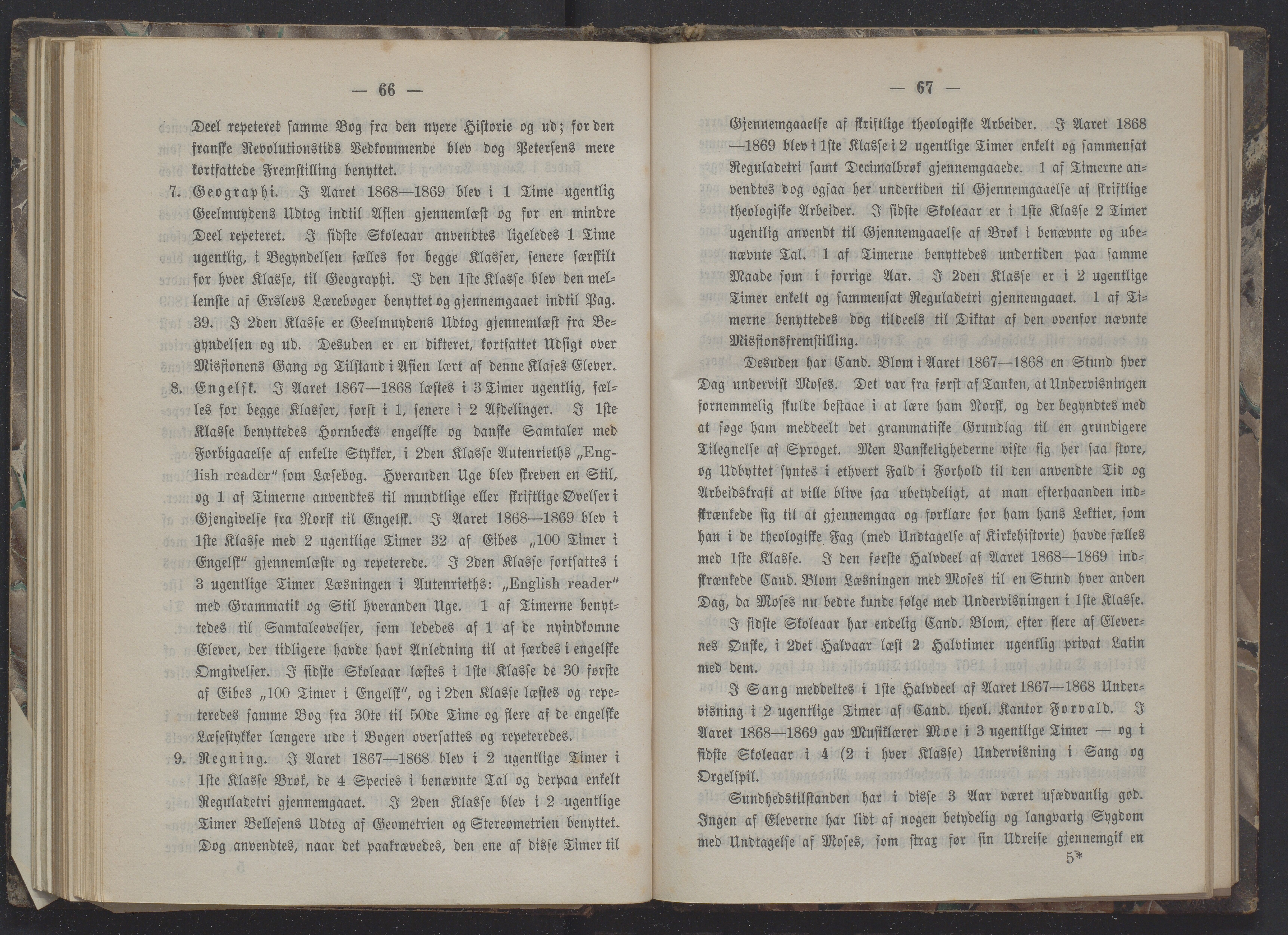 Det Norske Misjonsselskap - hovedadministrasjonen, VID/MA-A-1045/D/Db/Dba/L0337/0009: Beretninger, Bøker, Skrifter o.l   / Årsberetninger 28 , 1870, s. 66-67