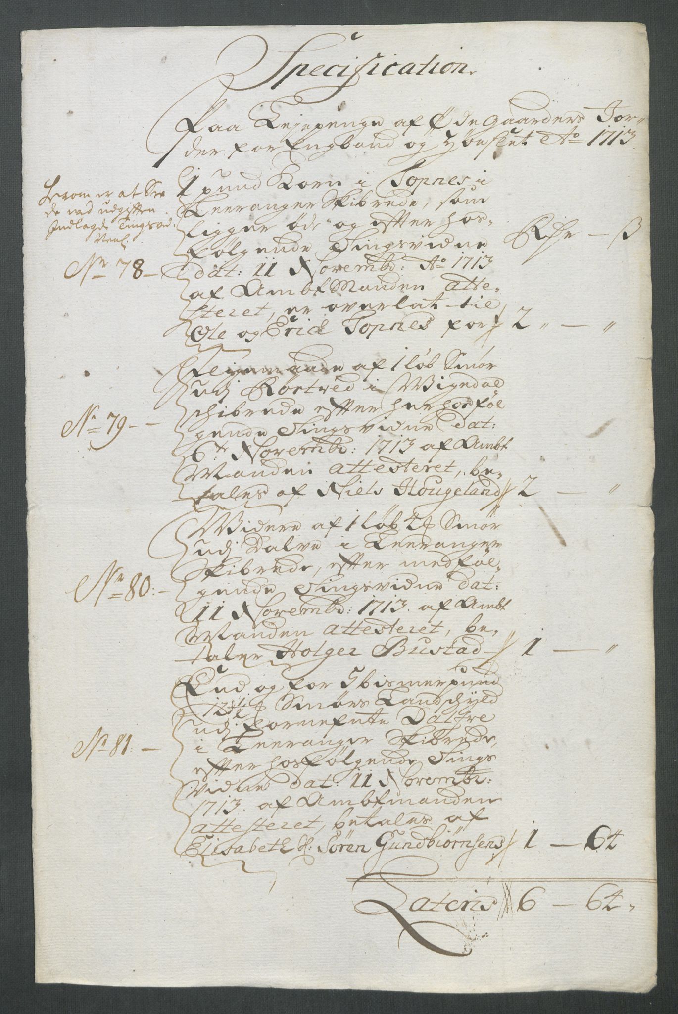 Rentekammeret inntil 1814, Reviderte regnskaper, Fogderegnskap, AV/RA-EA-4092/R47/L2866: Fogderegnskap Ryfylke, 1713, s. 207