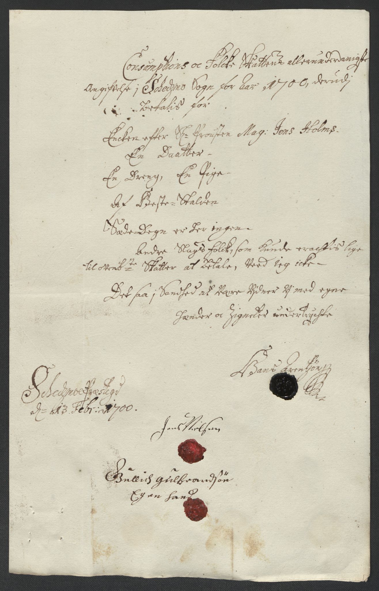 Rentekammeret inntil 1814, Reviderte regnskaper, Fogderegnskap, AV/RA-EA-4092/R11/L0583: Fogderegnskap Nedre Romerike, 1700, s. 218