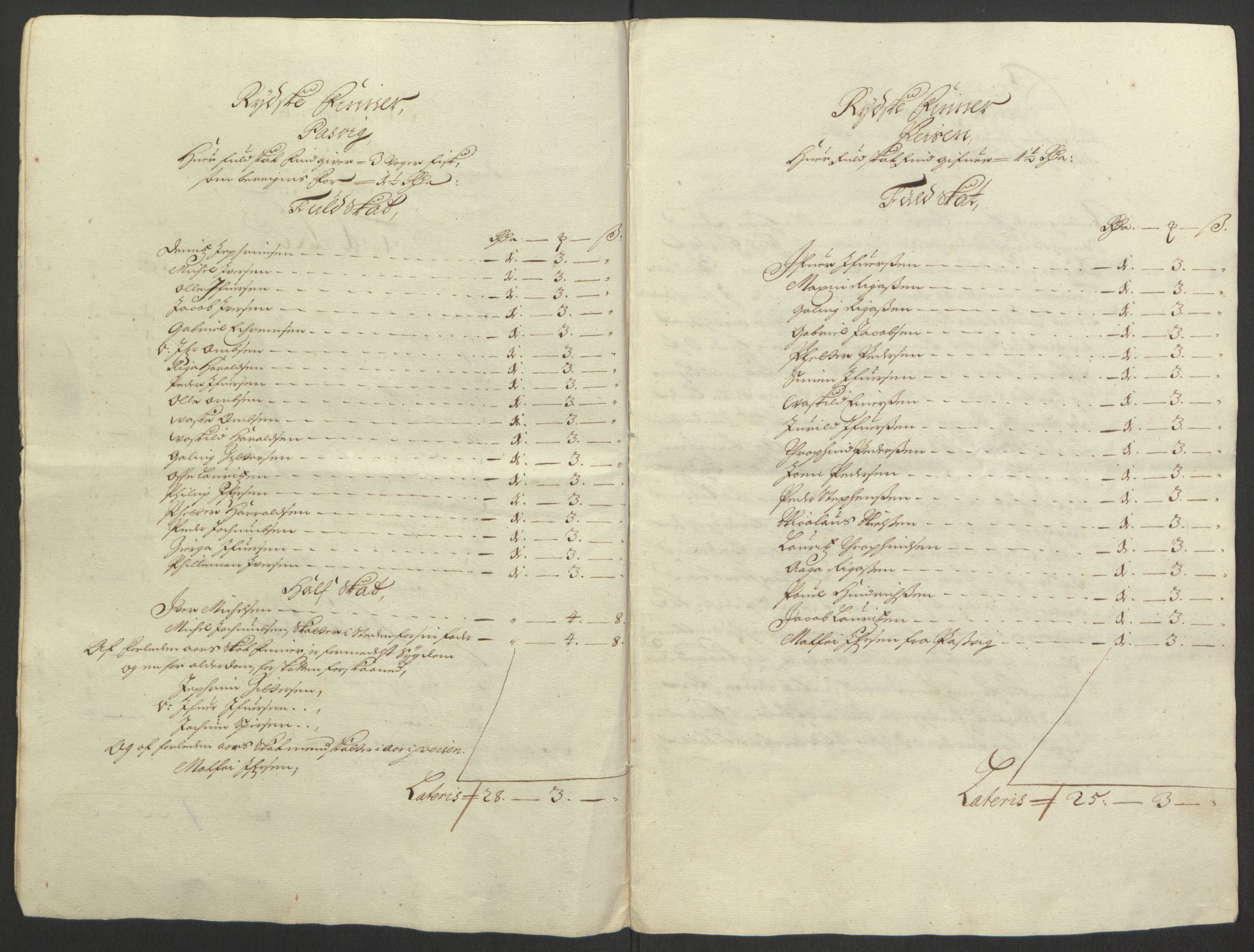 Rentekammeret inntil 1814, Reviderte regnskaper, Fogderegnskap, RA/EA-4092/R69/L4851: Fogderegnskap Finnmark/Vardøhus, 1691-1700, s. 234