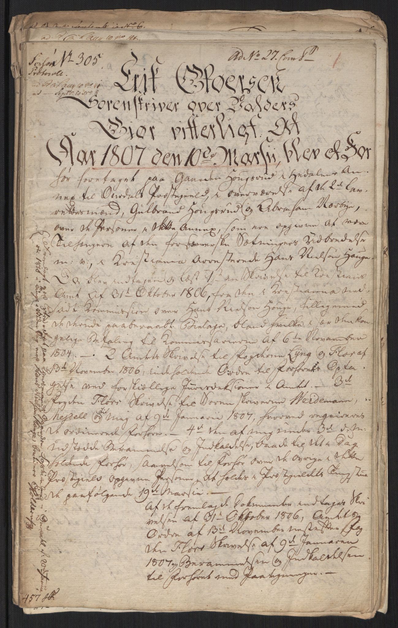 Justisdepartementet, Kommisjon i saken mot Hans Nielsen Hauge 1804, AV/RA-S-1151/D/L0004: Hans Nielsen Hauges sak, 1813, s. 631