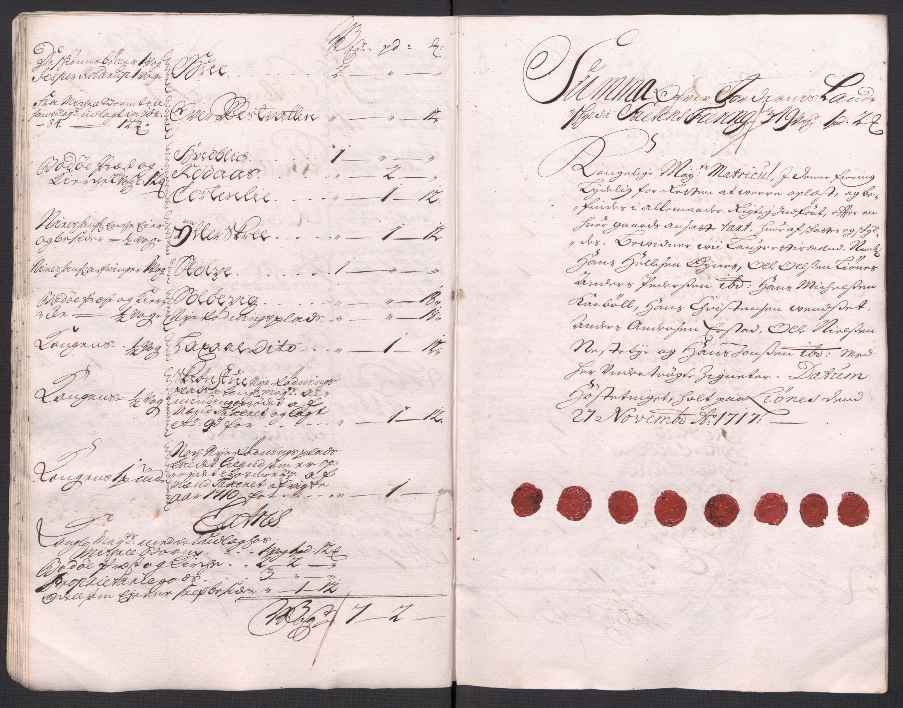 Rentekammeret inntil 1814, Reviderte regnskaper, Fogderegnskap, AV/RA-EA-4092/R66/L4587: Fogderegnskap Salten, 1717, s. 41