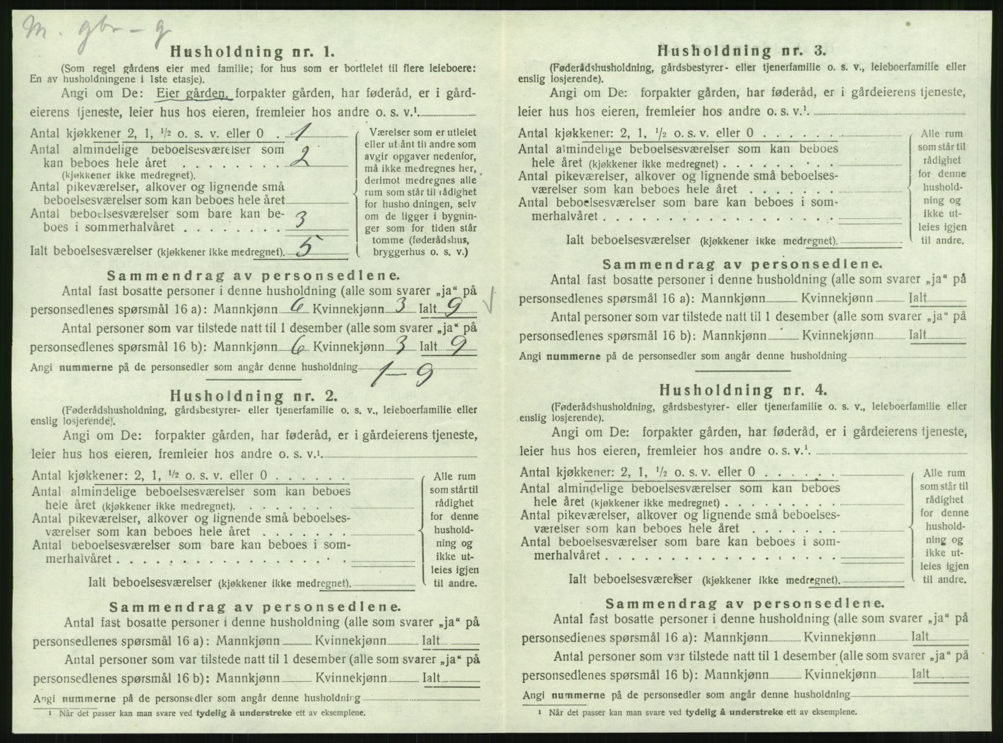 SAT, Folketelling 1920 for 1833 Mo herred, 1920, s. 161