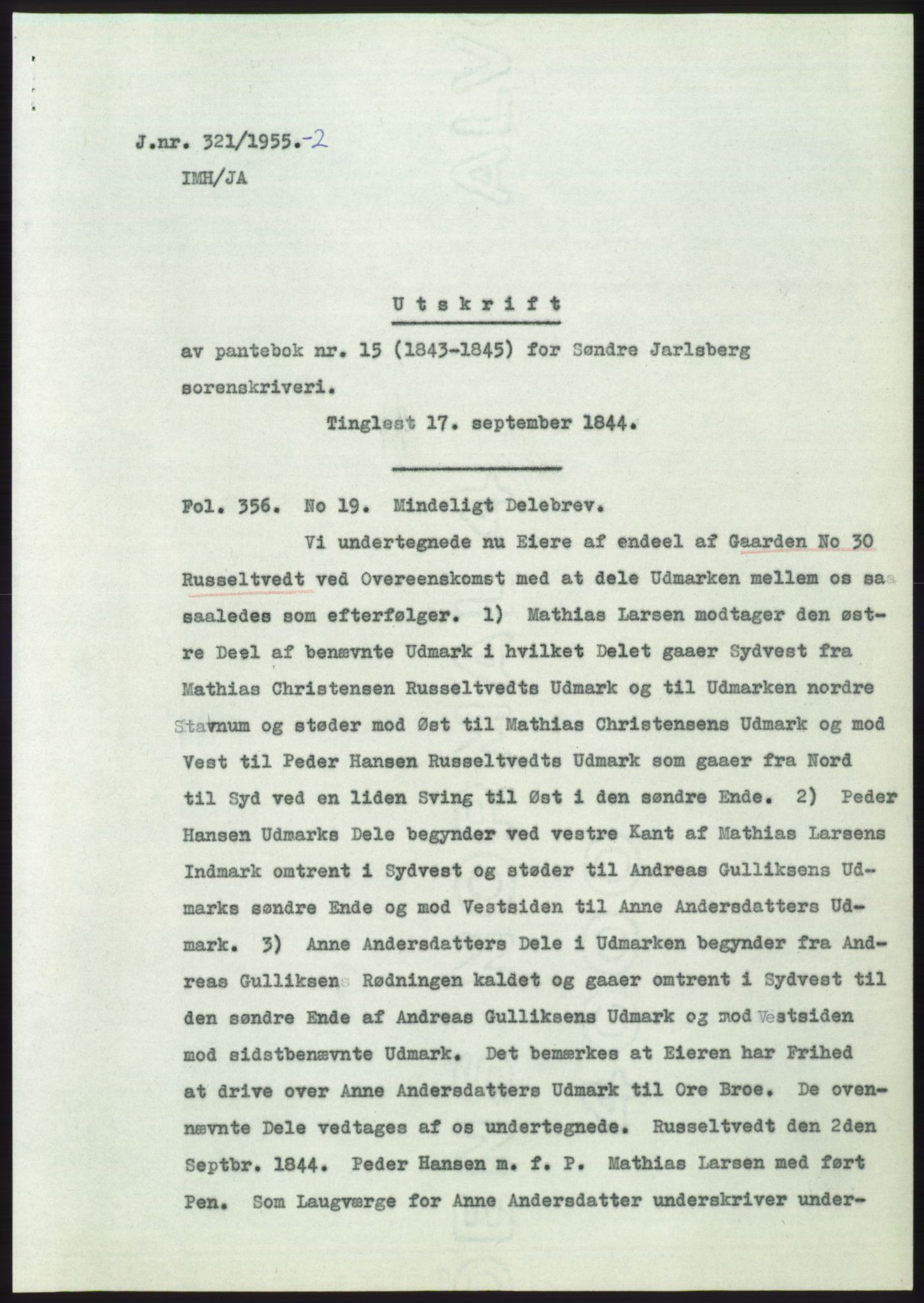 Statsarkivet i Kongsberg, SAKO/A-0001, 1955, s. 119