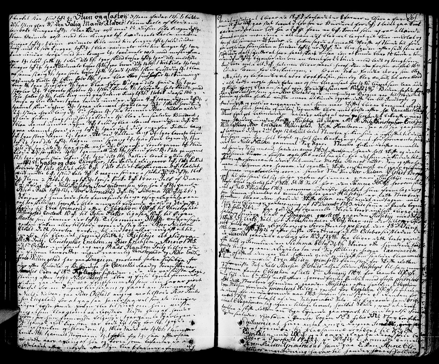 Lier, Røyken og Hurum sorenskriveri, SAKO/A-89/H/Hc/L0005: Skifteprotokoll, 1760-1774, s. 268b-269a