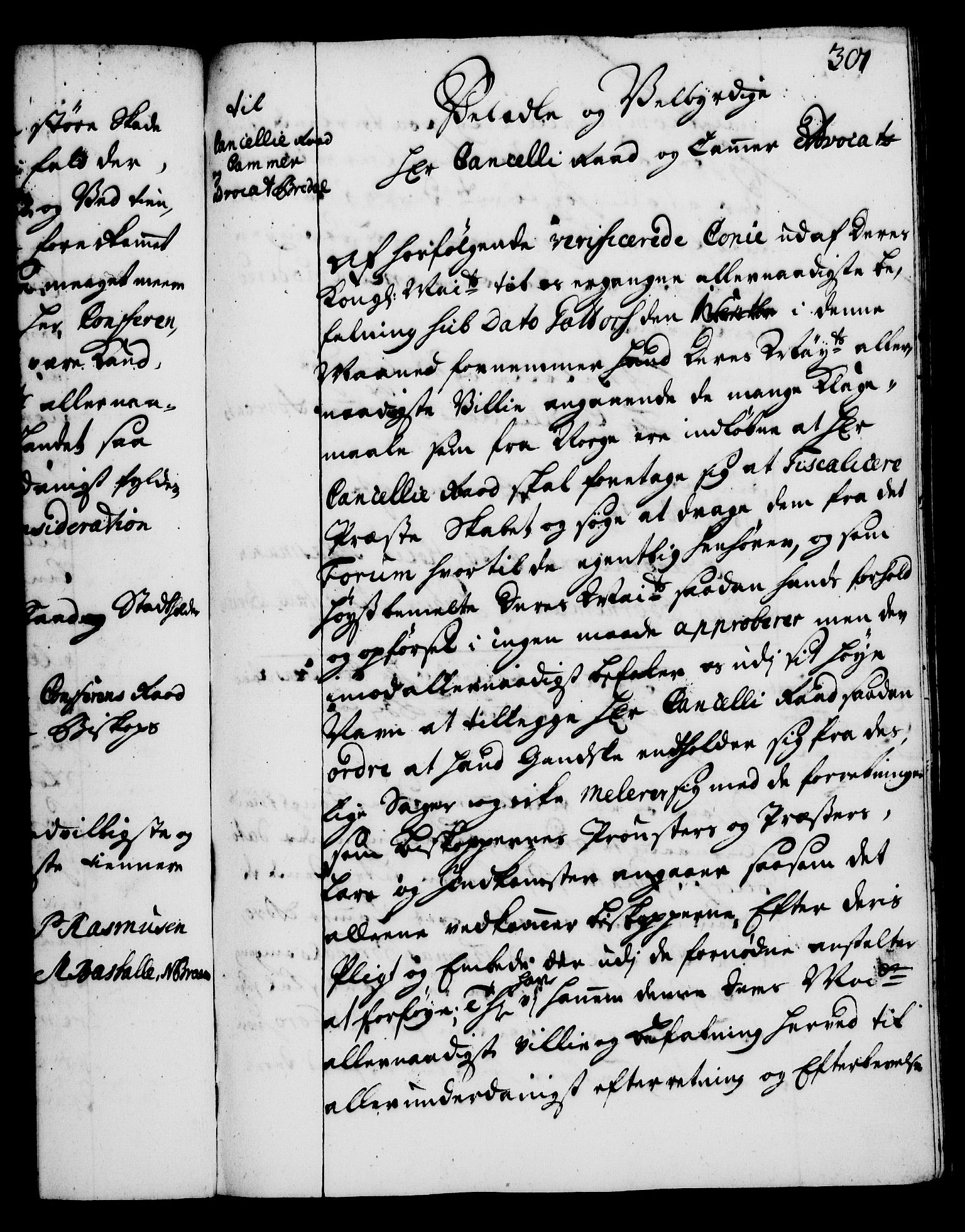 Rentekammeret, Kammerkanselliet, RA/EA-3111/G/Gg/Gga/L0002: Norsk ekspedisjonsprotokoll med register (merket RK 53.2), 1723-1727, s. 301