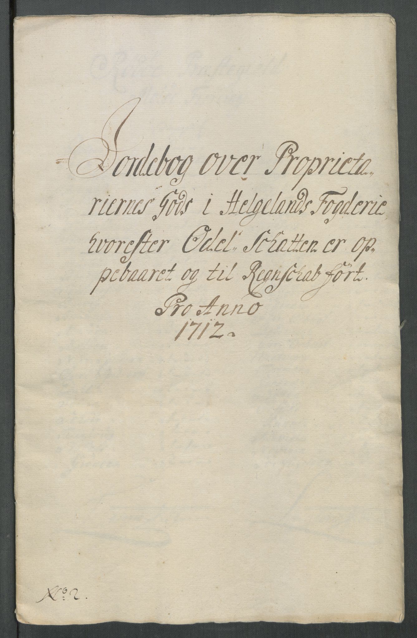 Rentekammeret inntil 1814, Reviderte regnskaper, Fogderegnskap, RA/EA-4092/R65/L4512: Fogderegnskap Helgeland, 1712-1713, s. 82