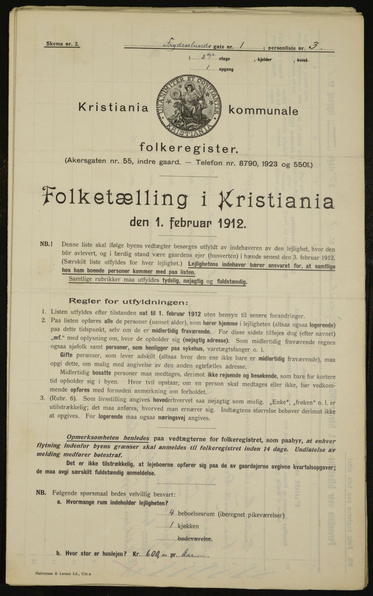 OBA, Kommunal folketelling 1.2.1912 for Kristiania, 1912, s. 27812