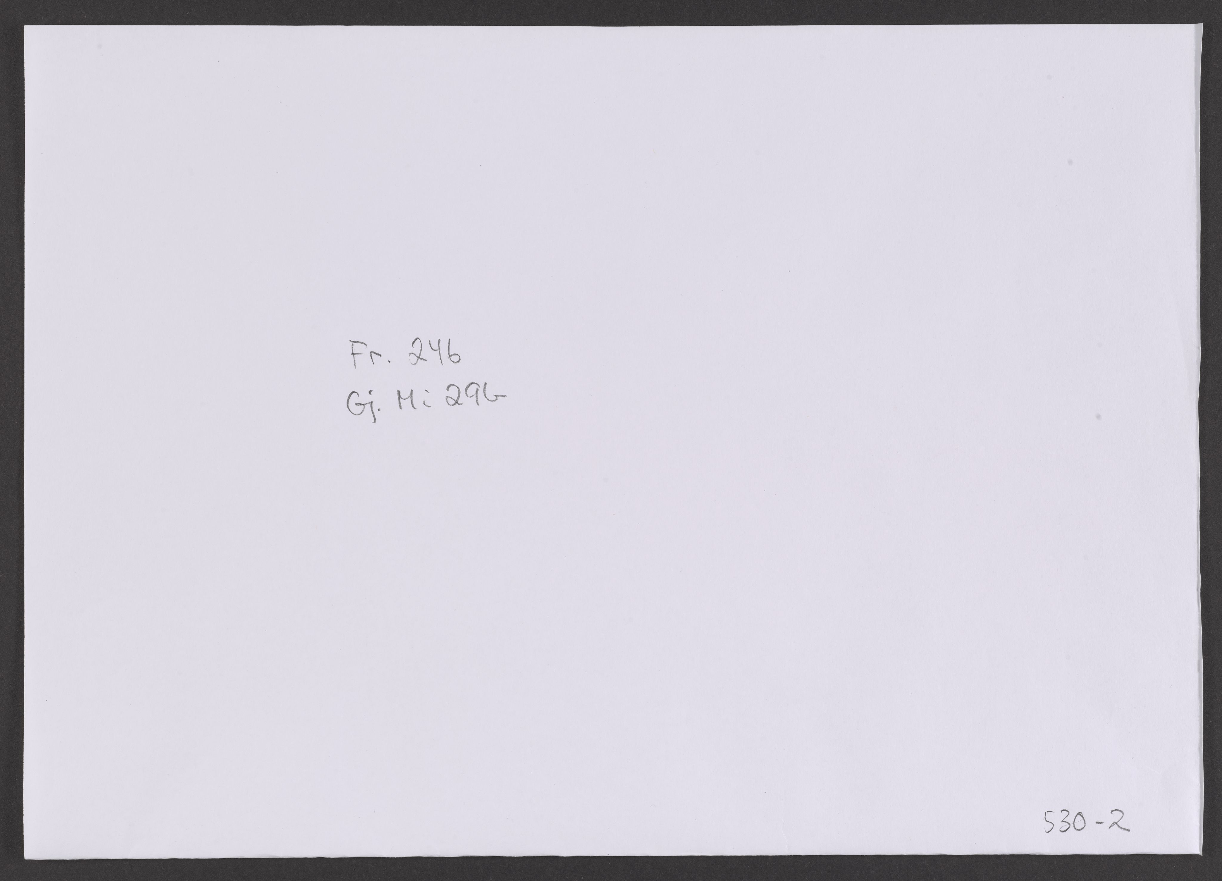 Riksarkivets diplomsamling, AV/RA-EA-5965/F27/F27A/F27Ab/L0001: Latinske fragmenter stort format, 1100-1536, s. 42
