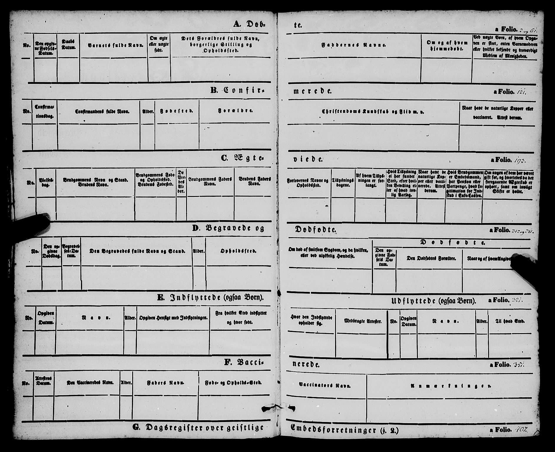 Gulen sokneprestembete, SAB/A-80201/H/Haa/Haaa/L0021: Ministerialbok nr. A 21, 1848-1858