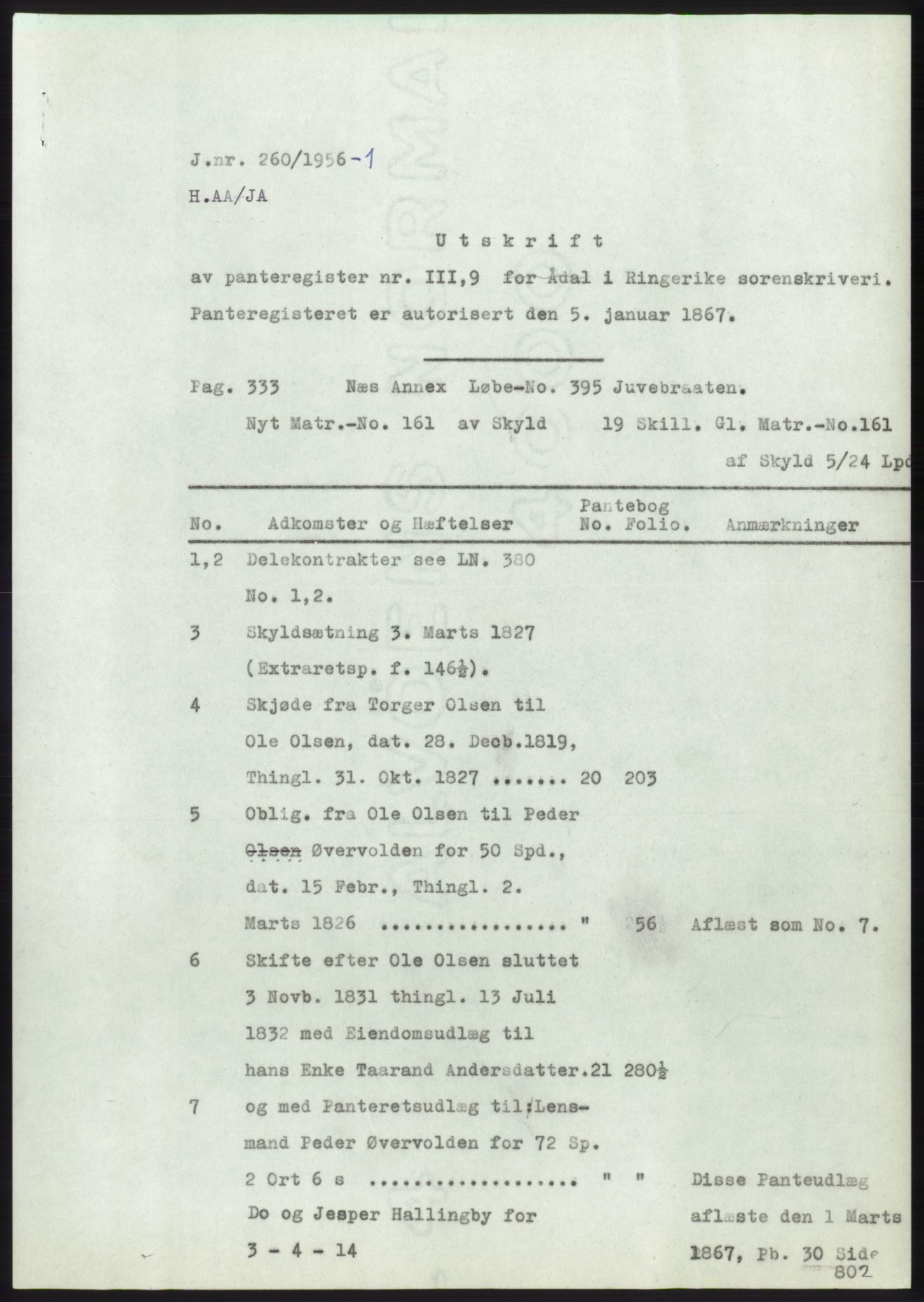 Statsarkivet i Kongsberg, AV/SAKO-A-0001, 1955-1956, s. 332