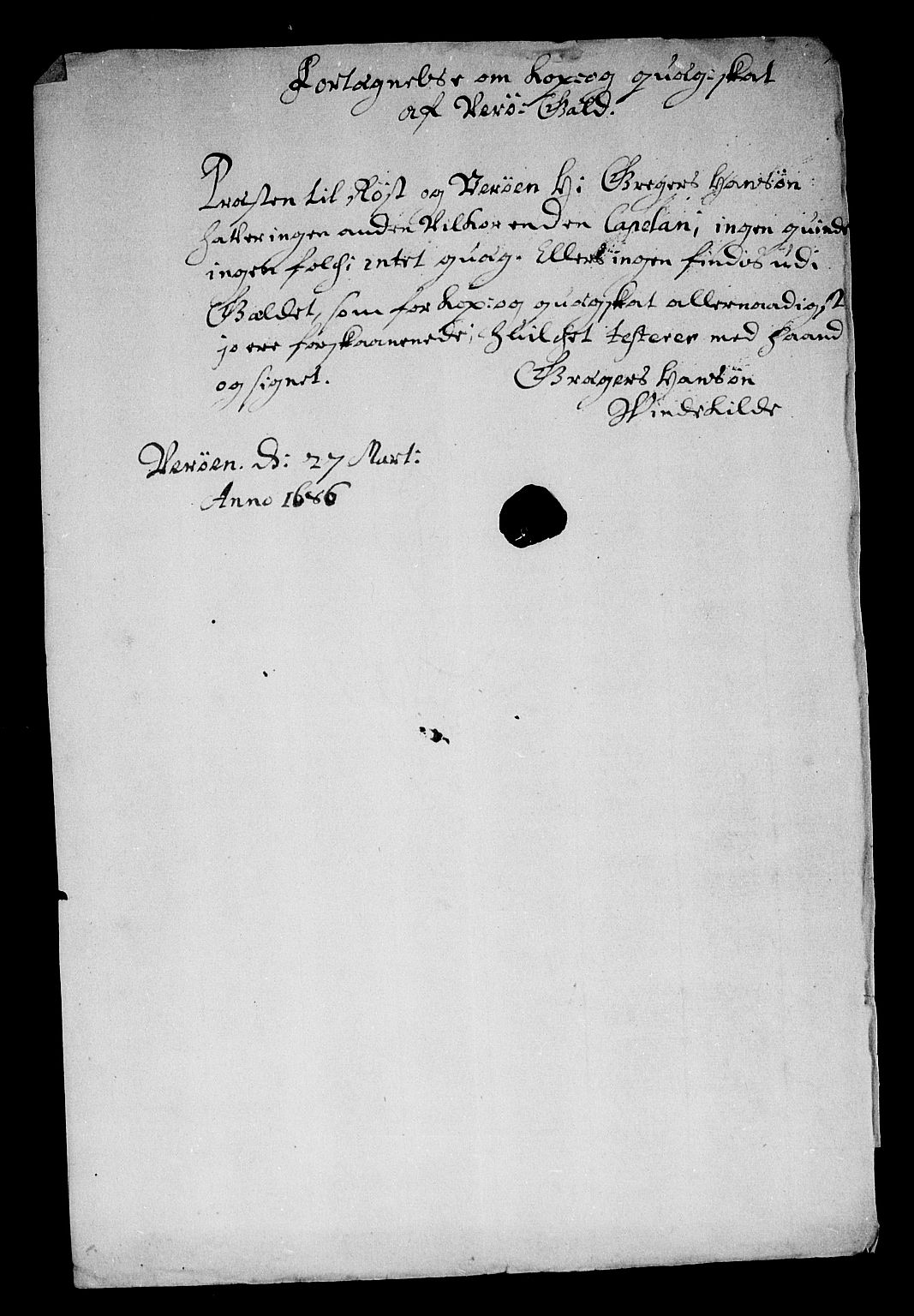 Rentekammeret inntil 1814, Reviderte regnskaper, Stiftamtstueregnskaper, Trondheim stiftamt og Nordland amt, AV/RA-EA-6044/R/Rg/L0085: Trondheim stiftamt og Nordland amt, 1686