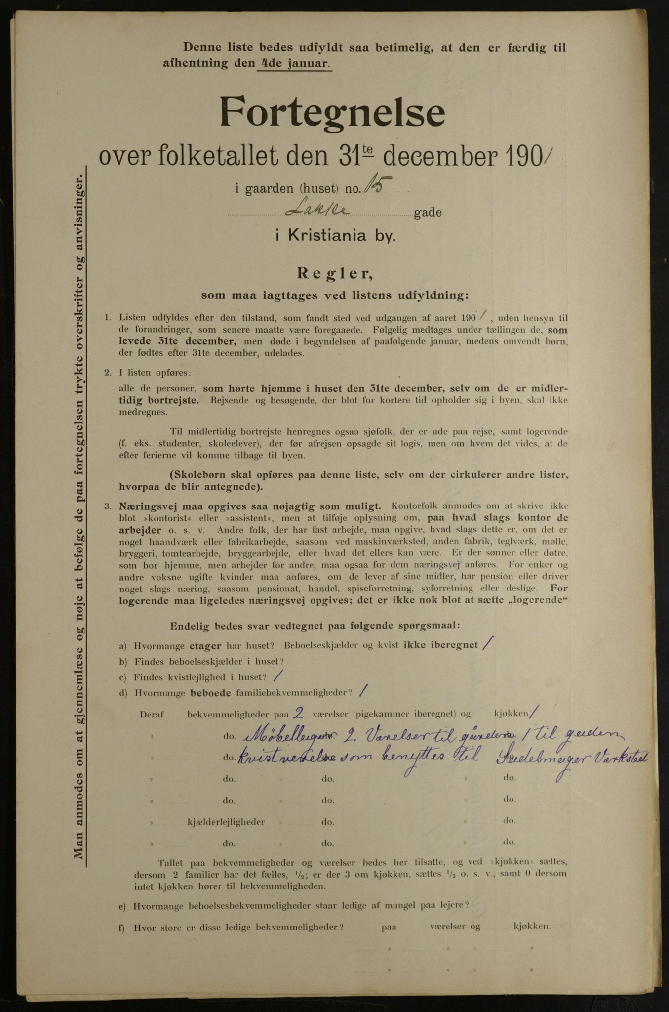 OBA, Kommunal folketelling 31.12.1901 for Kristiania kjøpstad, 1901, s. 8538