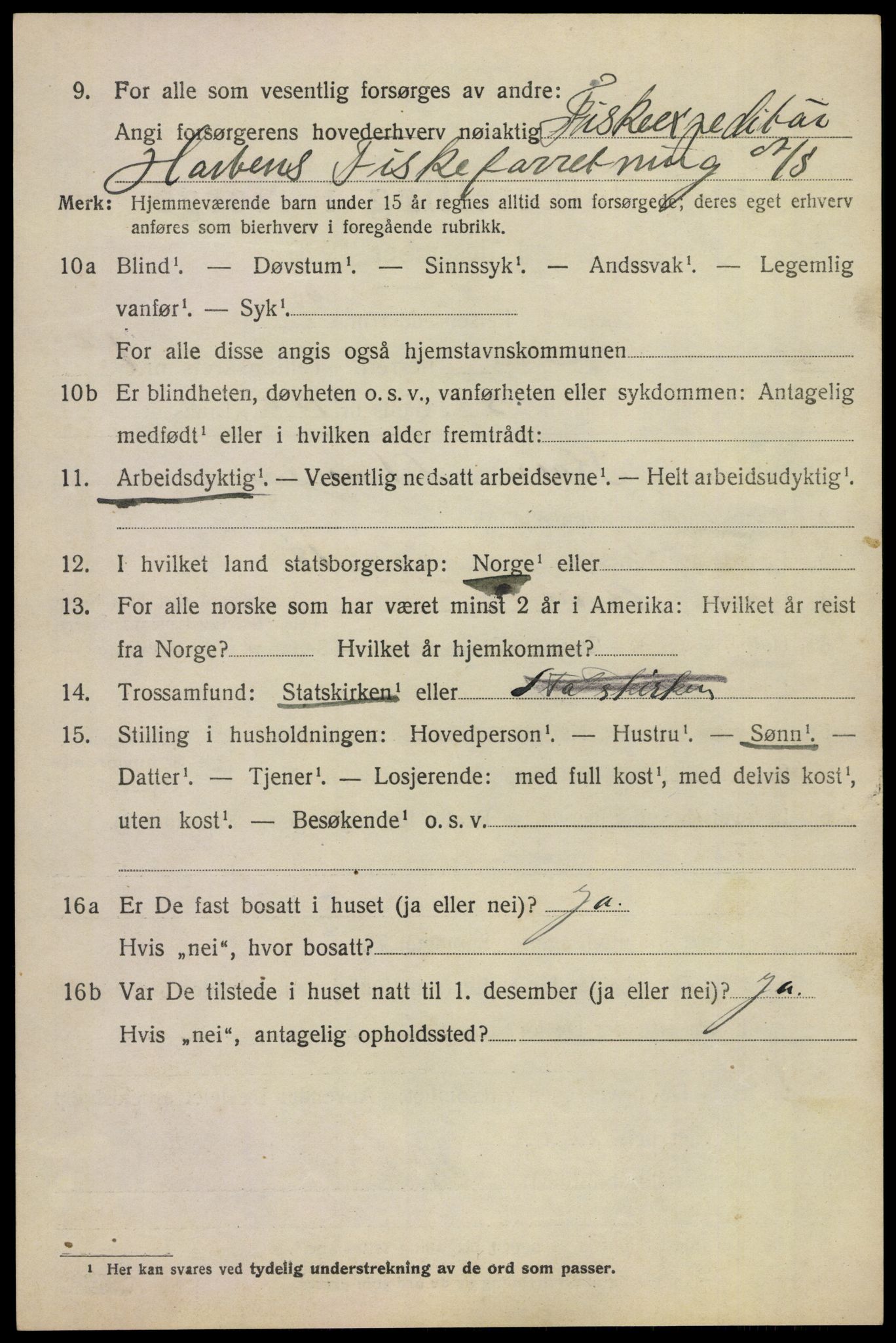 SAKO, Folketelling 1920 for 0717 Borre herred, 1920, s. 1421