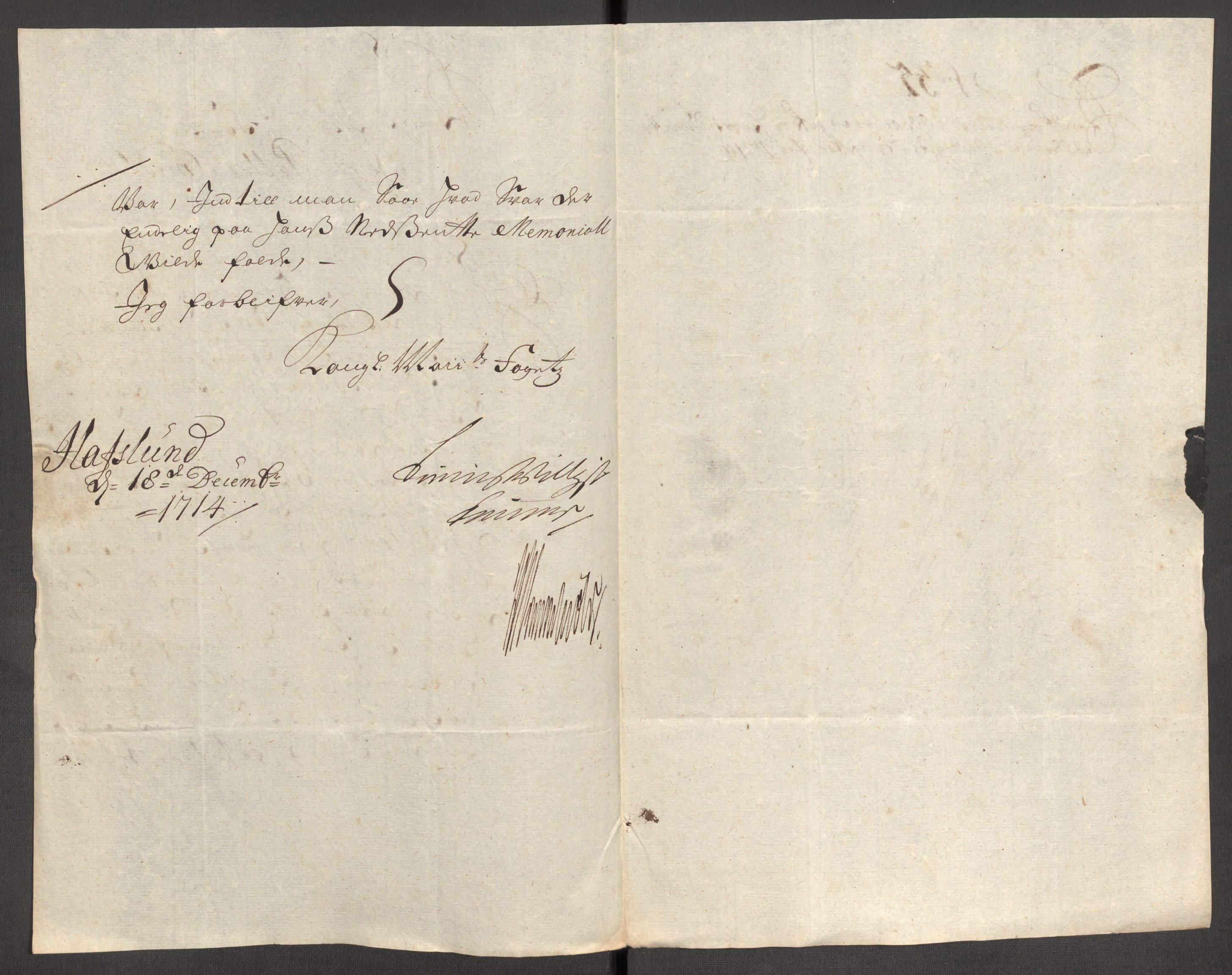 Rentekammeret inntil 1814, Reviderte regnskaper, Fogderegnskap, AV/RA-EA-4092/R01/L0022: Fogderegnskap Idd og Marker, 1713-1714, s. 507