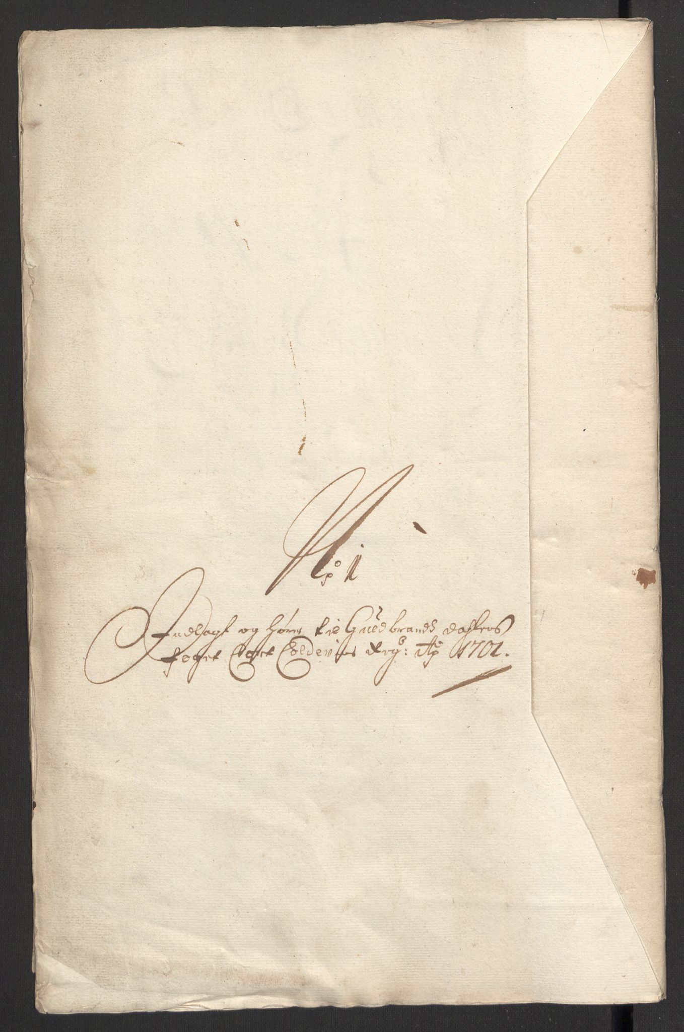 Rentekammeret inntil 1814, Reviderte regnskaper, Fogderegnskap, RA/EA-4092/R17/L1174: Fogderegnskap Gudbrandsdal, 1701, s. 34