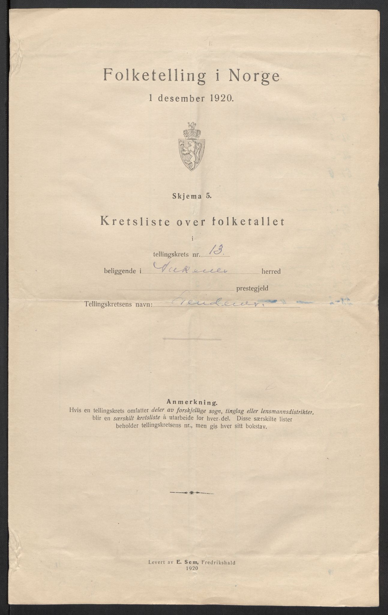 SAT, Folketelling 1920 for 1855 Ankenes herred, 1920, s. 55