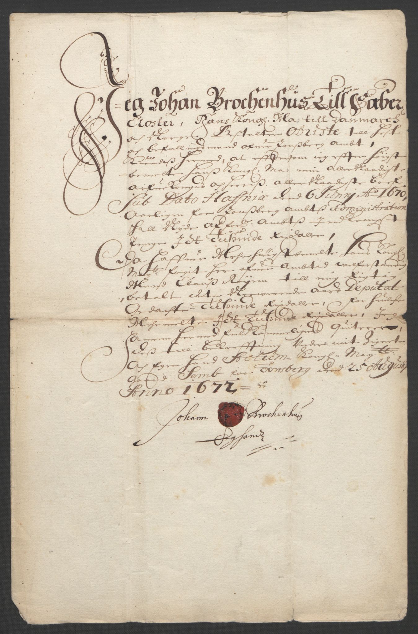 Rentekammeret inntil 1814, Reviderte regnskaper, Fogderegnskap, RA/EA-4092/R32/L1842: Fogderegnskap Jarlsberg grevskap, 1664-1673, s. 214