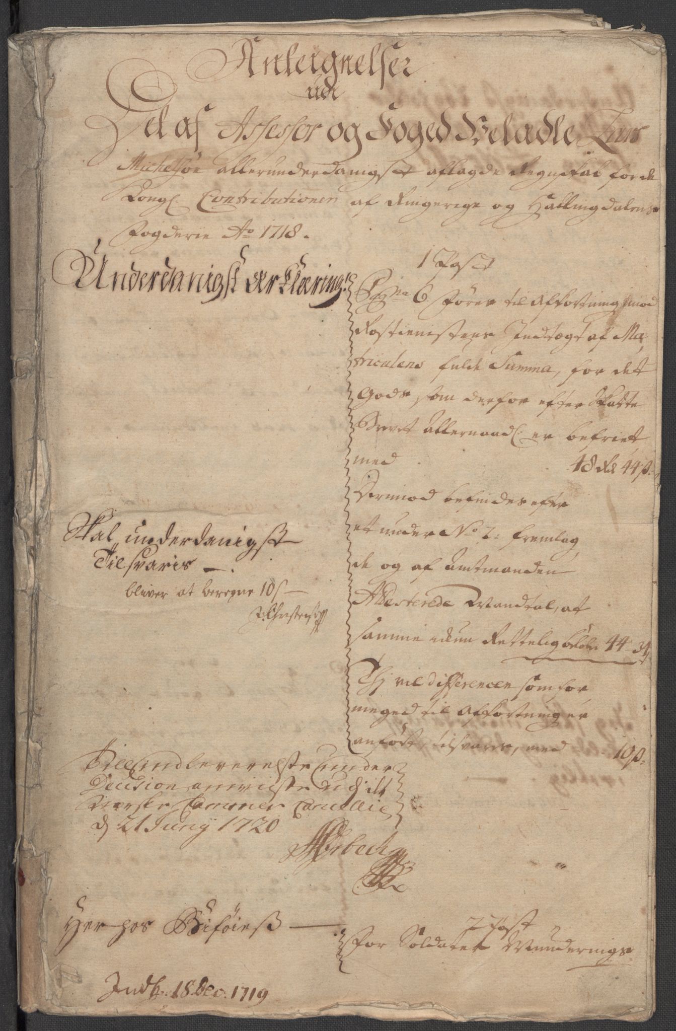 Rentekammeret inntil 1814, Reviderte regnskaper, Fogderegnskap, RA/EA-4092/R23/L1476: Fogderegnskap Ringerike og Hallingdal, 1718, s. 306