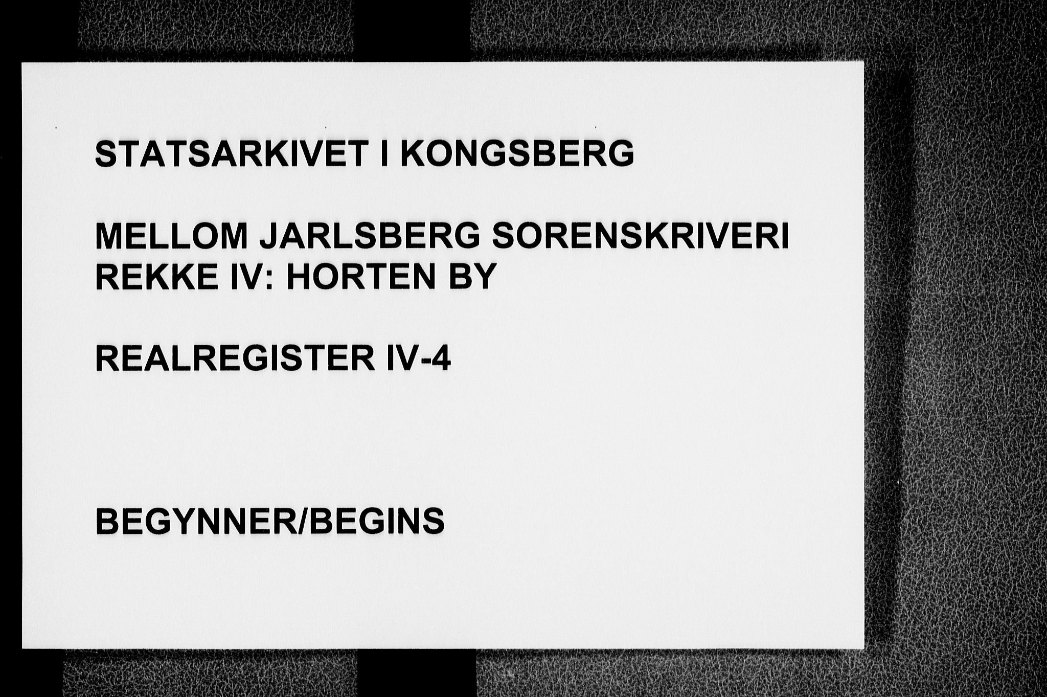 Mellom Jarlsberg sorenskriveri, SAKO/A-132/G/Gb/Gbd/L0004: Panteregister nr. IV 4