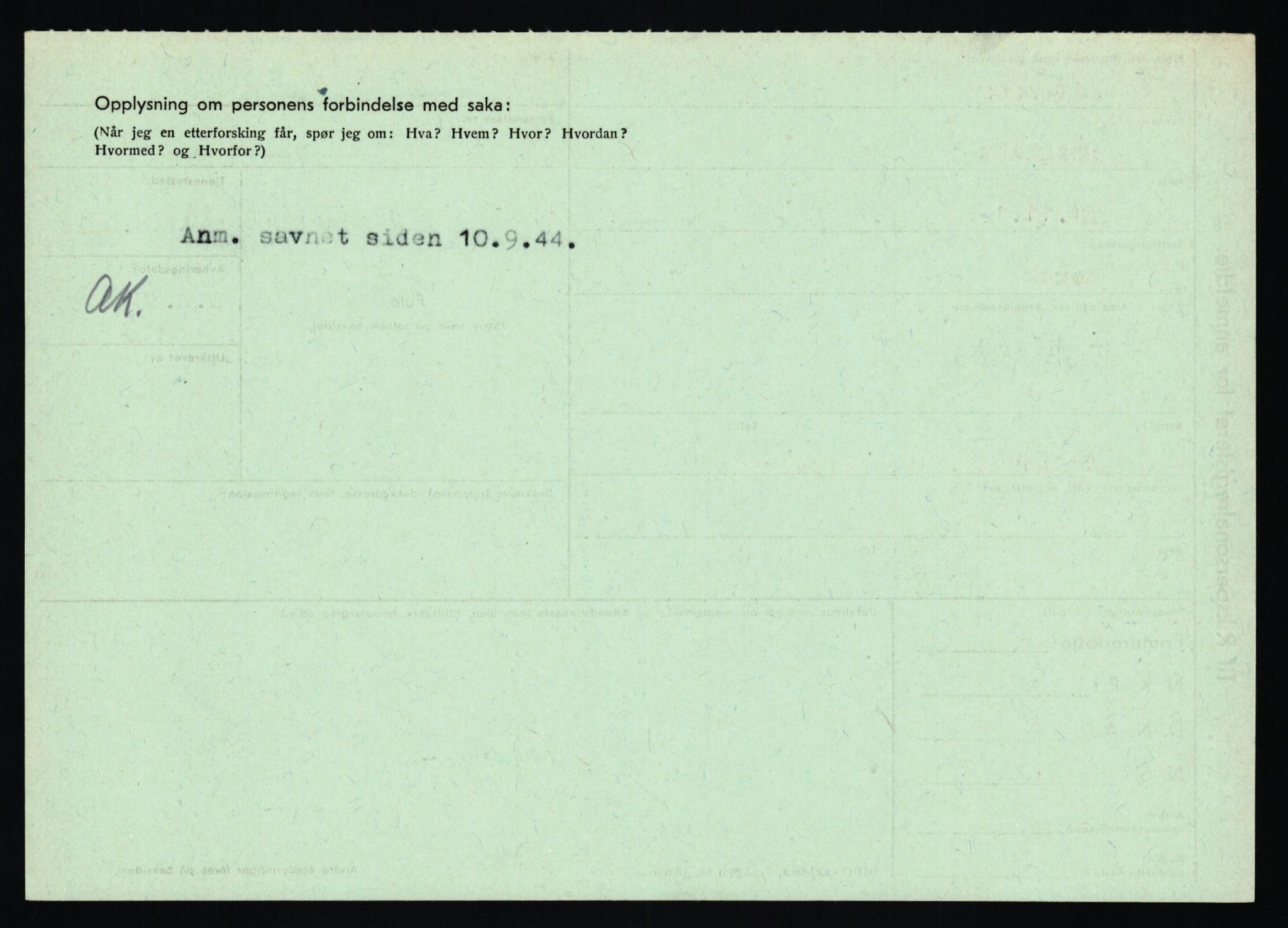 Statspolitiet - Hovedkontoret / Osloavdelingen, AV/RA-S-1329/C/Ca/L0010: Lind - Moksnes, 1943-1945, s. 445