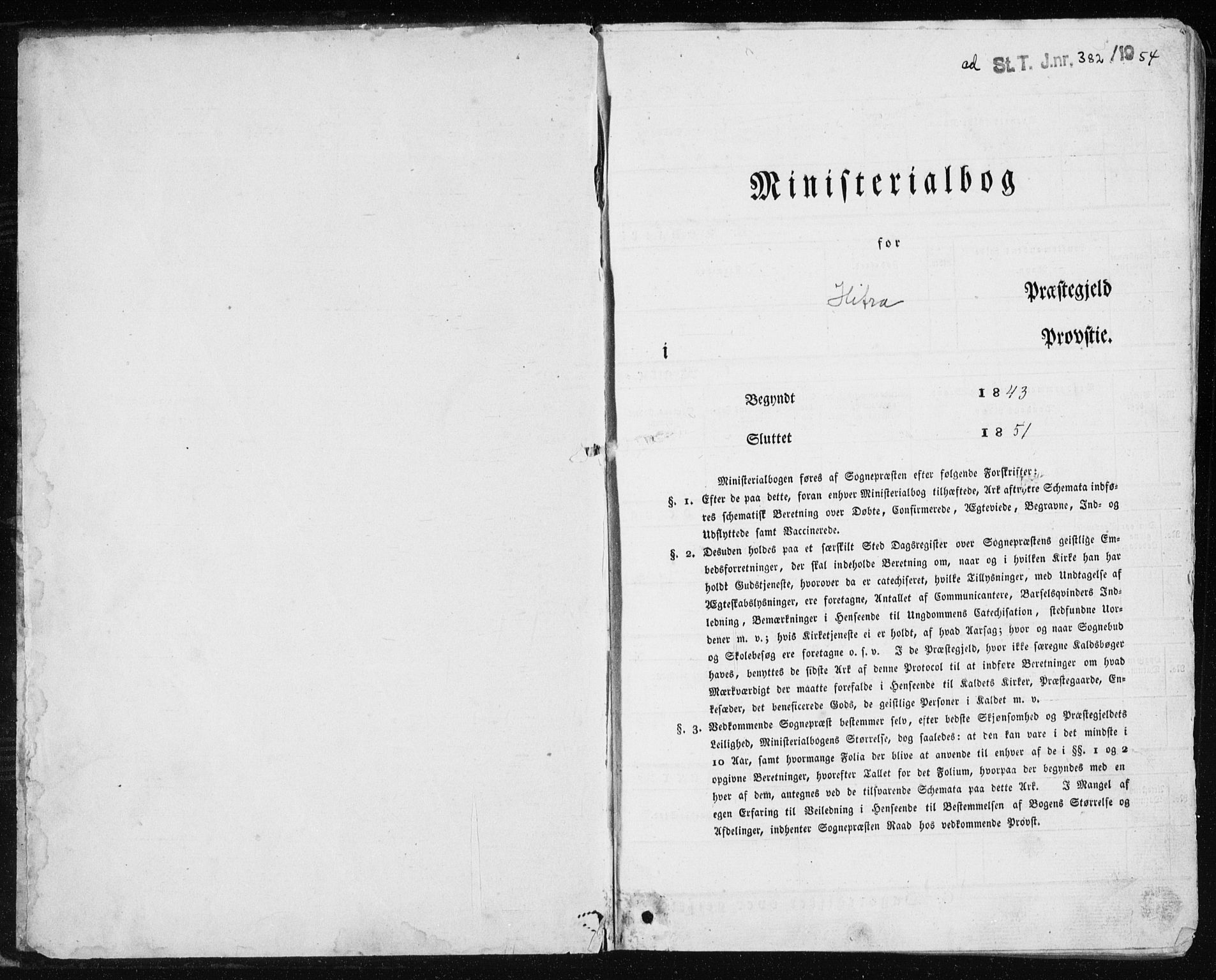 Ministerialprotokoller, klokkerbøker og fødselsregistre - Sør-Trøndelag, SAT/A-1456/634/L0529: Ministerialbok nr. 634A05, 1843-1851