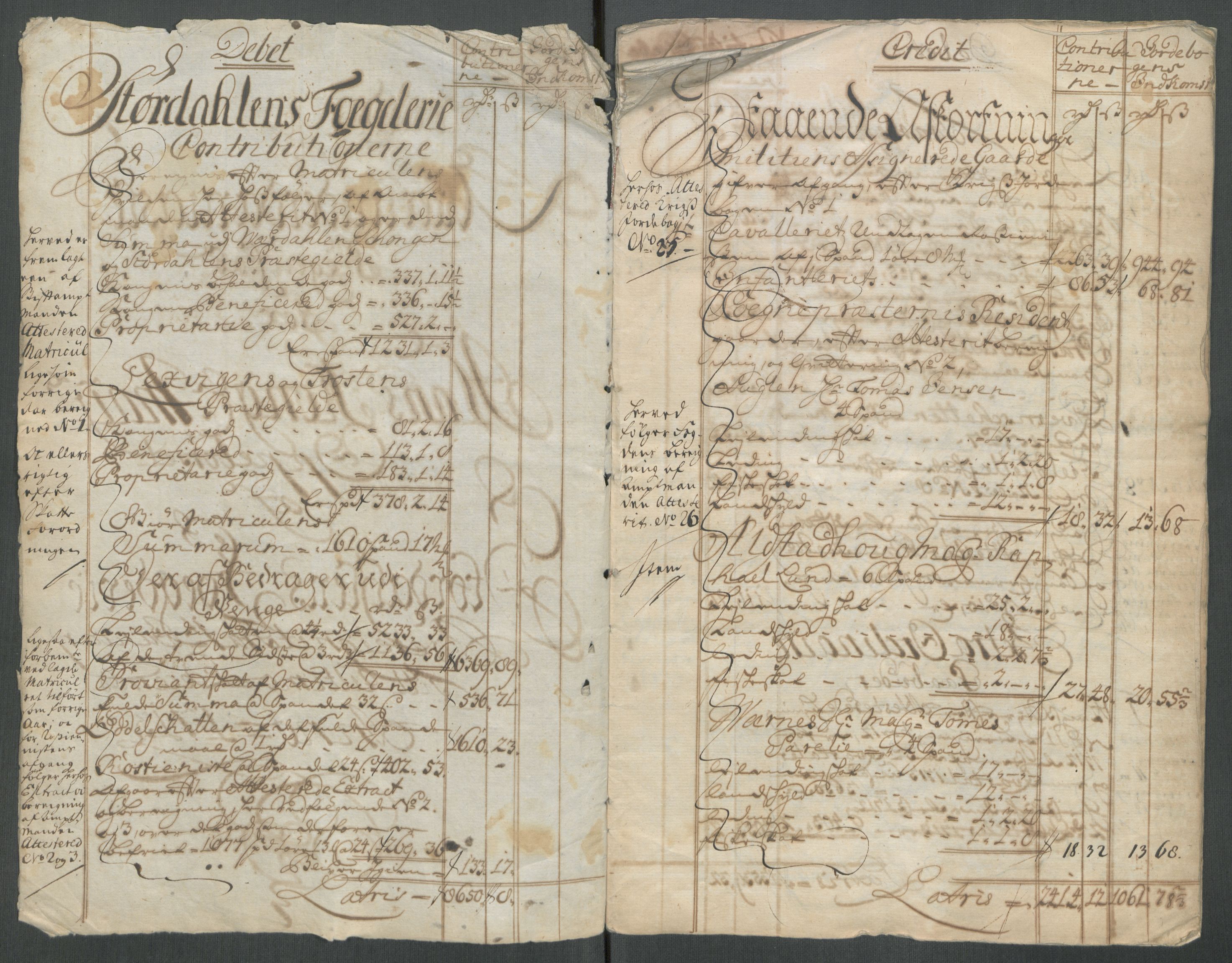 Rentekammeret inntil 1814, Reviderte regnskaper, Fogderegnskap, RA/EA-4092/R62/L4203: Fogderegnskap Stjørdal og Verdal, 1713, s. 6