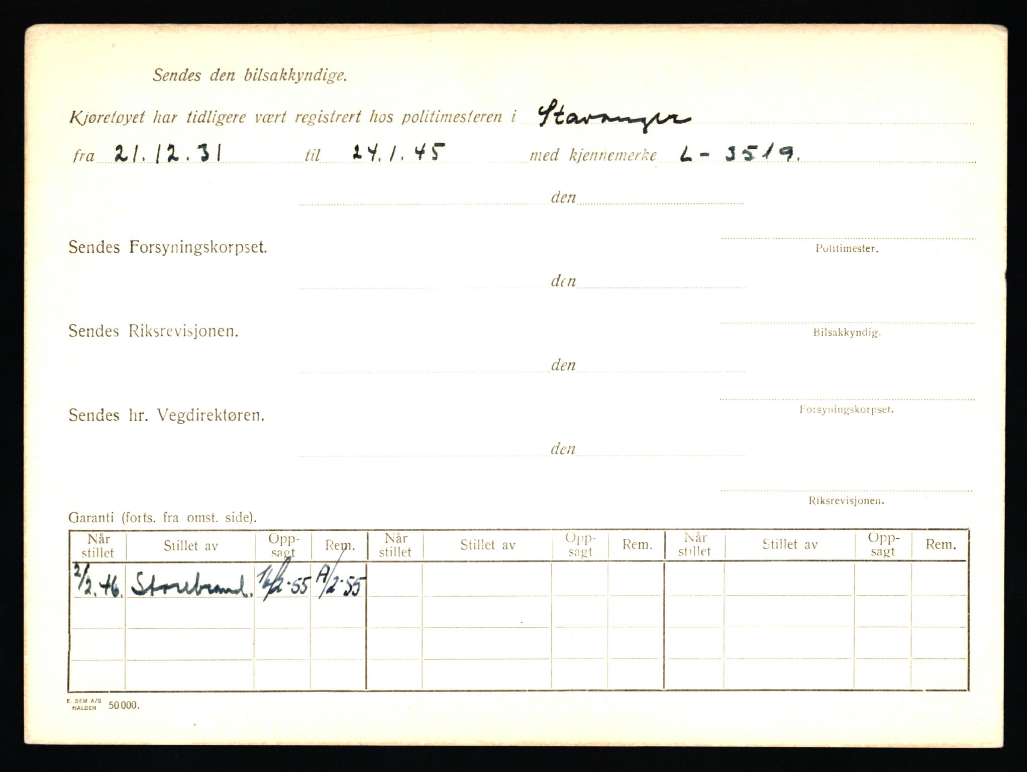 Stavanger trafikkstasjon, AV/SAST-A-101942/0/F/L0021: L-11500 - L-11999, 1930-1971, s. 6