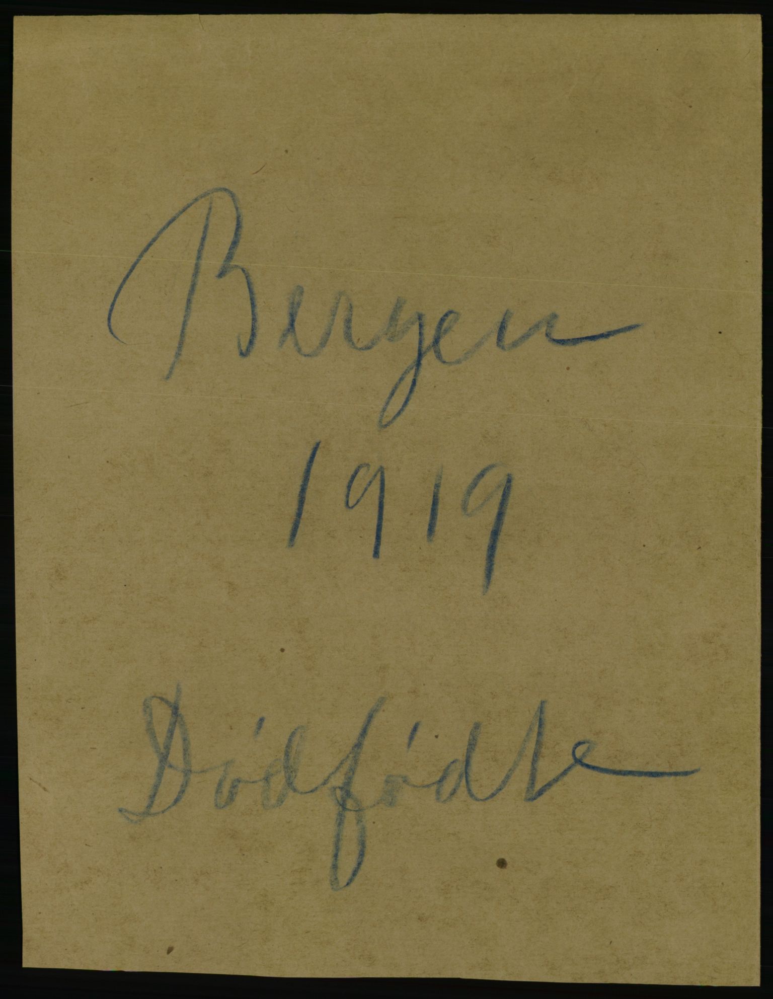 Statistisk sentralbyrå, Sosiodemografiske emner, Befolkning, RA/S-2228/D/Df/Dfb/Dfbi/L0035: Bergen: Gifte, døde, dødfødte., 1919, s. 715