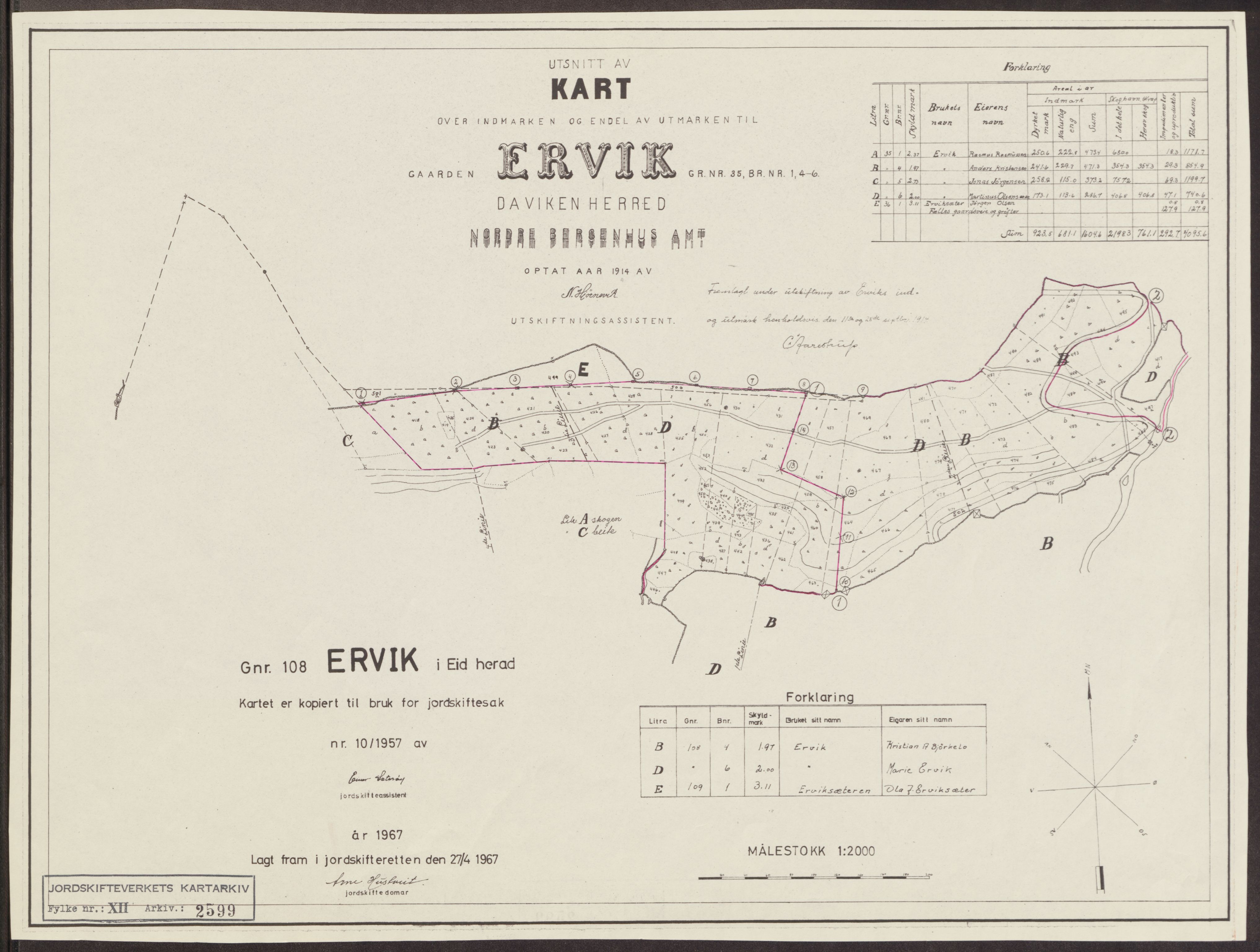 Jordskifteverkets kartarkiv, AV/RA-S-3929/T, 1859-1988, s. 3195