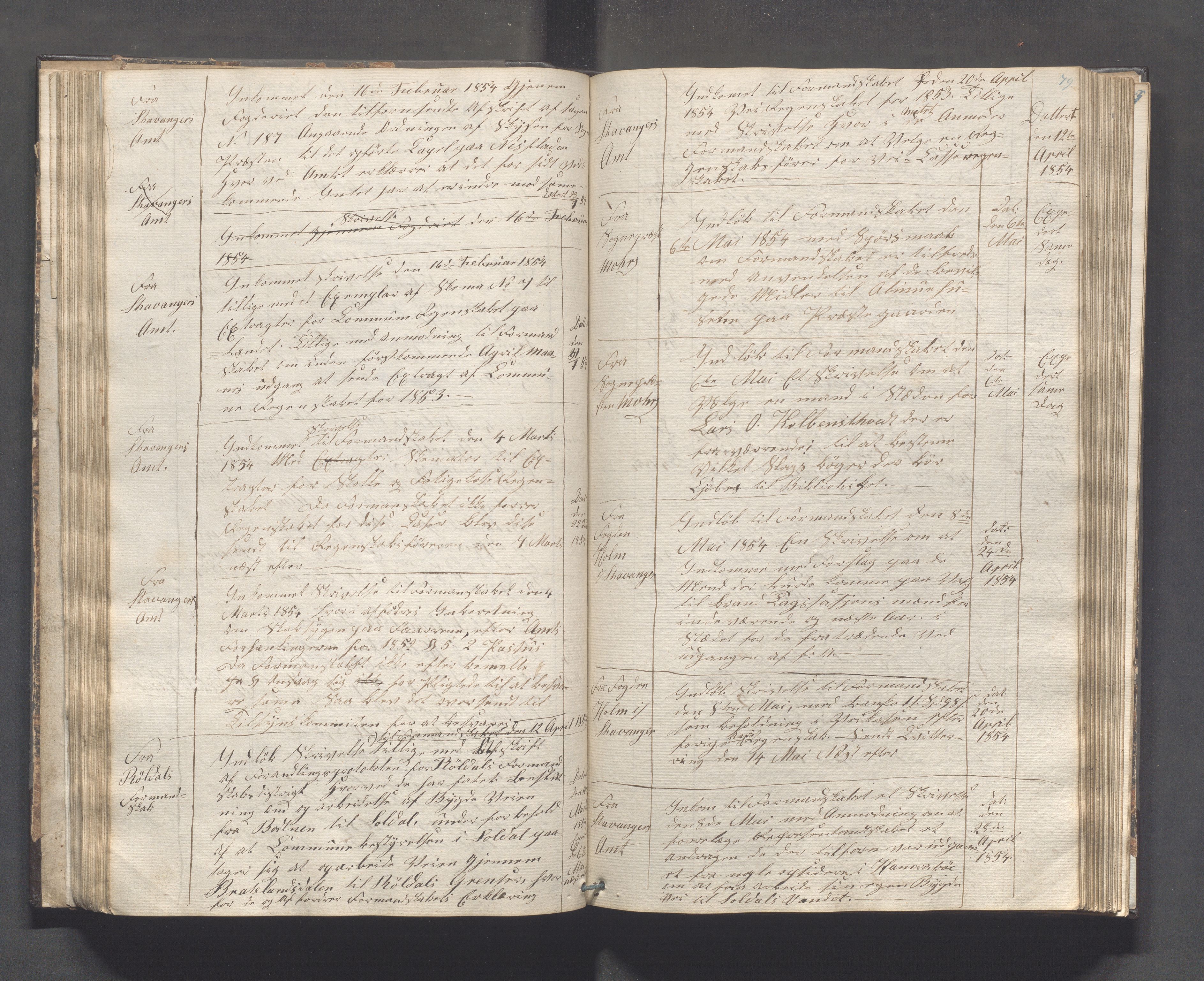 Suldal kommune - Formannskapet/Rådmannen, IKAR/K-101908/C/Ca/L0001: Journal, 1837-1900, s. 79