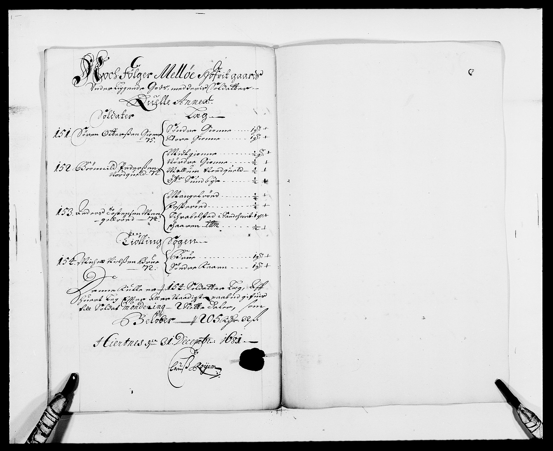 Rentekammeret inntil 1814, Reviderte regnskaper, Fogderegnskap, RA/EA-4092/R33/L1969: Fogderegnskap Larvik grevskap, 1675-1687, s. 81