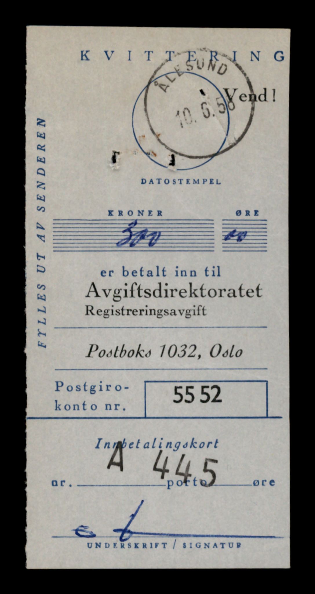 Møre og Romsdal vegkontor - Ålesund trafikkstasjon, AV/SAT-A-4099/F/Fe/L0042: Registreringskort for kjøretøy T 13906 - T 14079, 1927-1998, s. 1289