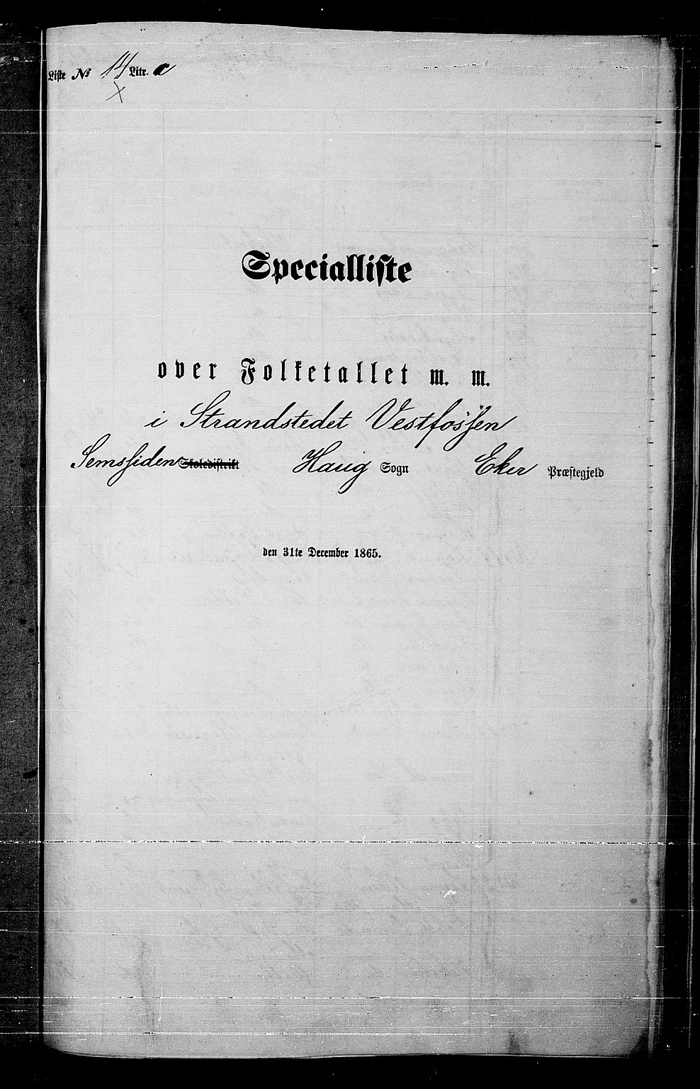 RA, Folketelling 1865 for 0624P Eiker prestegjeld, 1865, s. 240