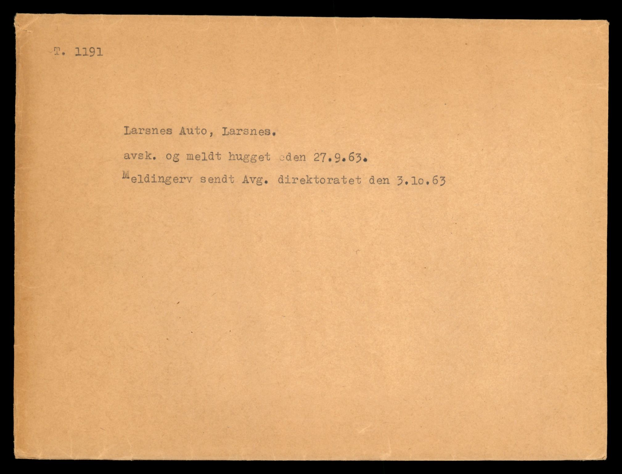 Møre og Romsdal vegkontor - Ålesund trafikkstasjon, AV/SAT-A-4099/F/Fe/L0011: Registreringskort for kjøretøy T 1170 - T 1289, 1927-1998, s. 613